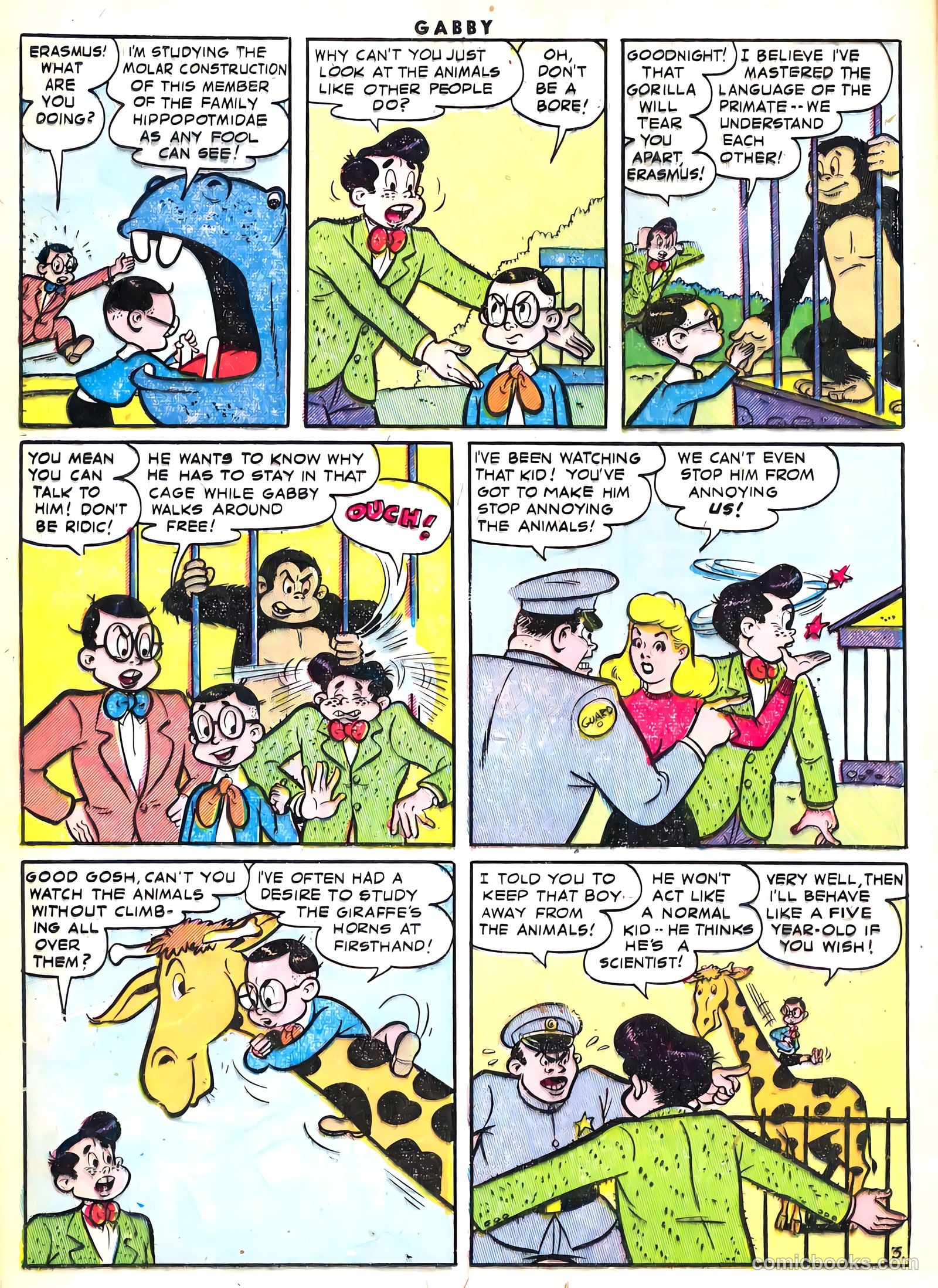 Gabby #6 (1954) — page 16 of 36