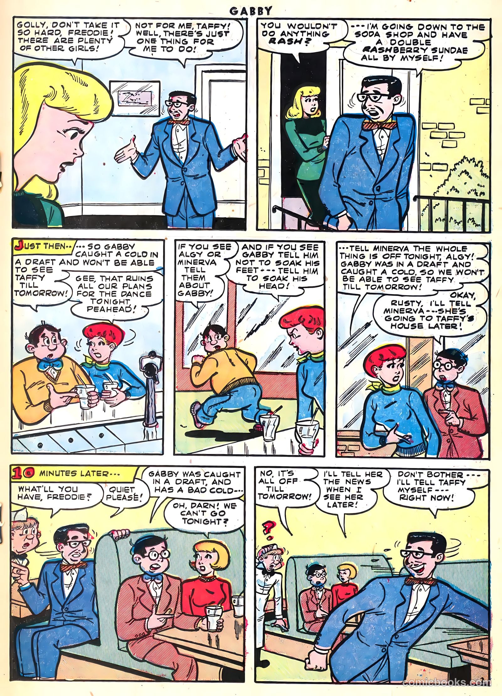 Gabby #6 (1954) — page 19 of 36