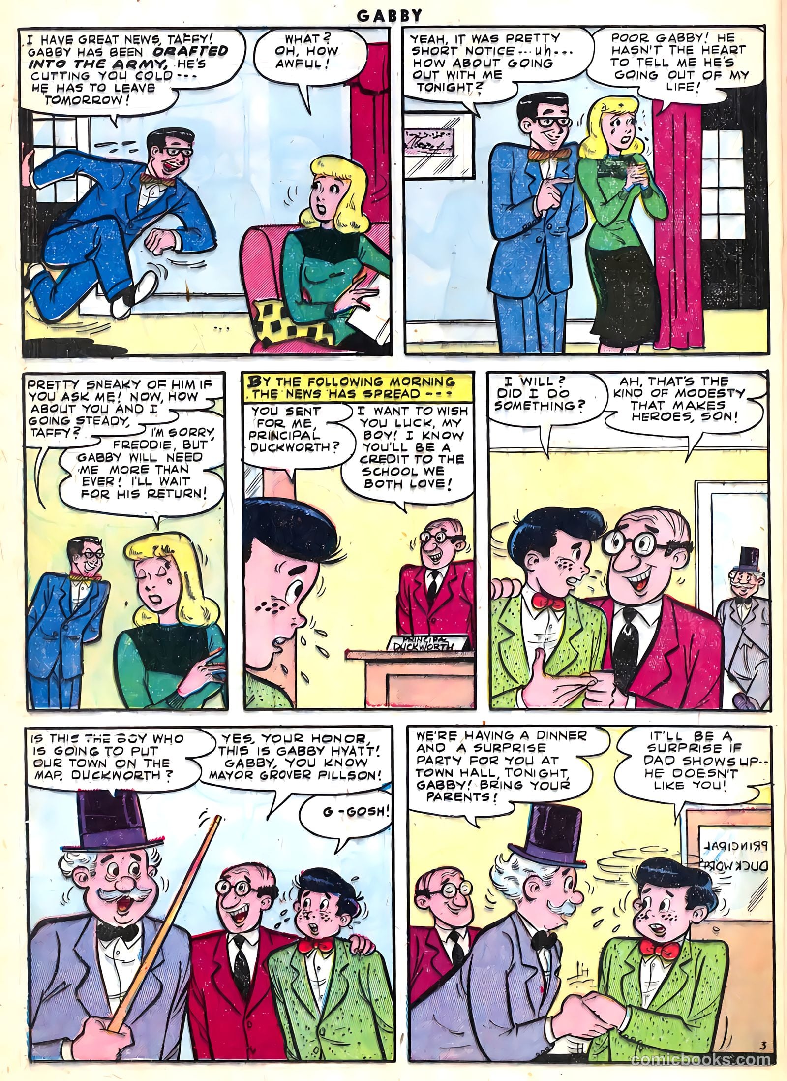 Gabby #6 (1954) — page 20 of 36