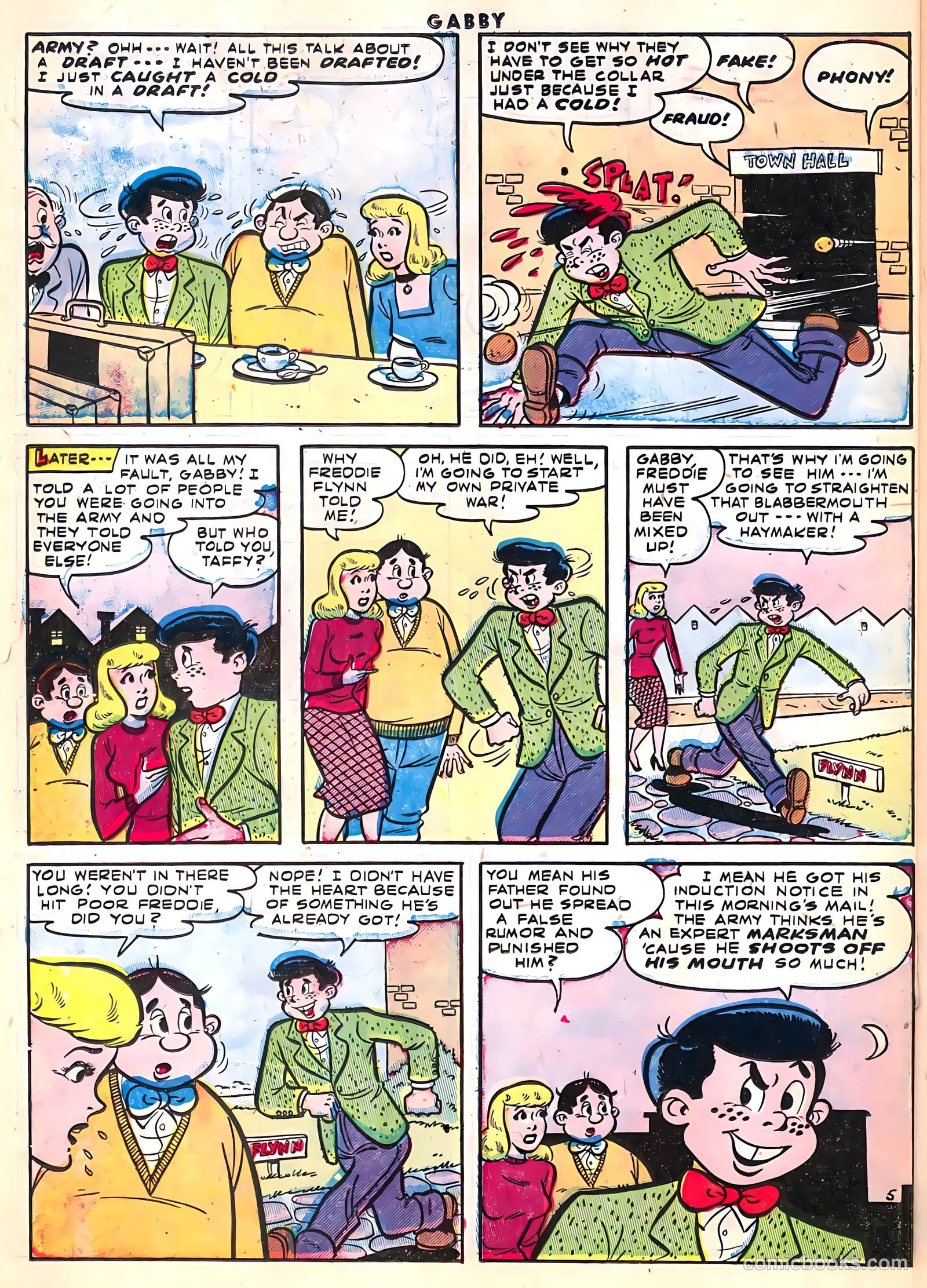 Gabby #6 (1954) — page 22 of 36