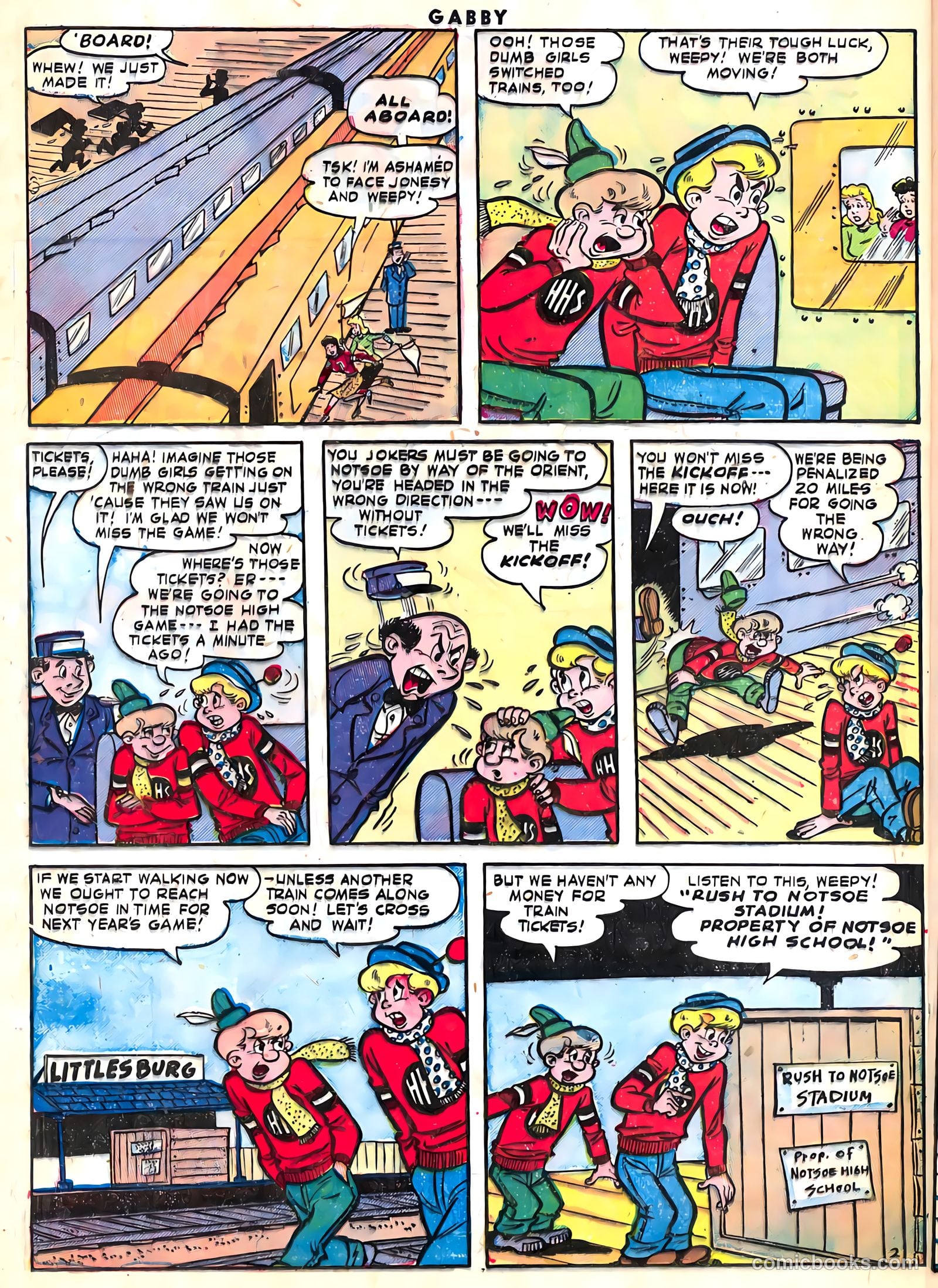 Gabby #6 (1954) — page 24 of 36