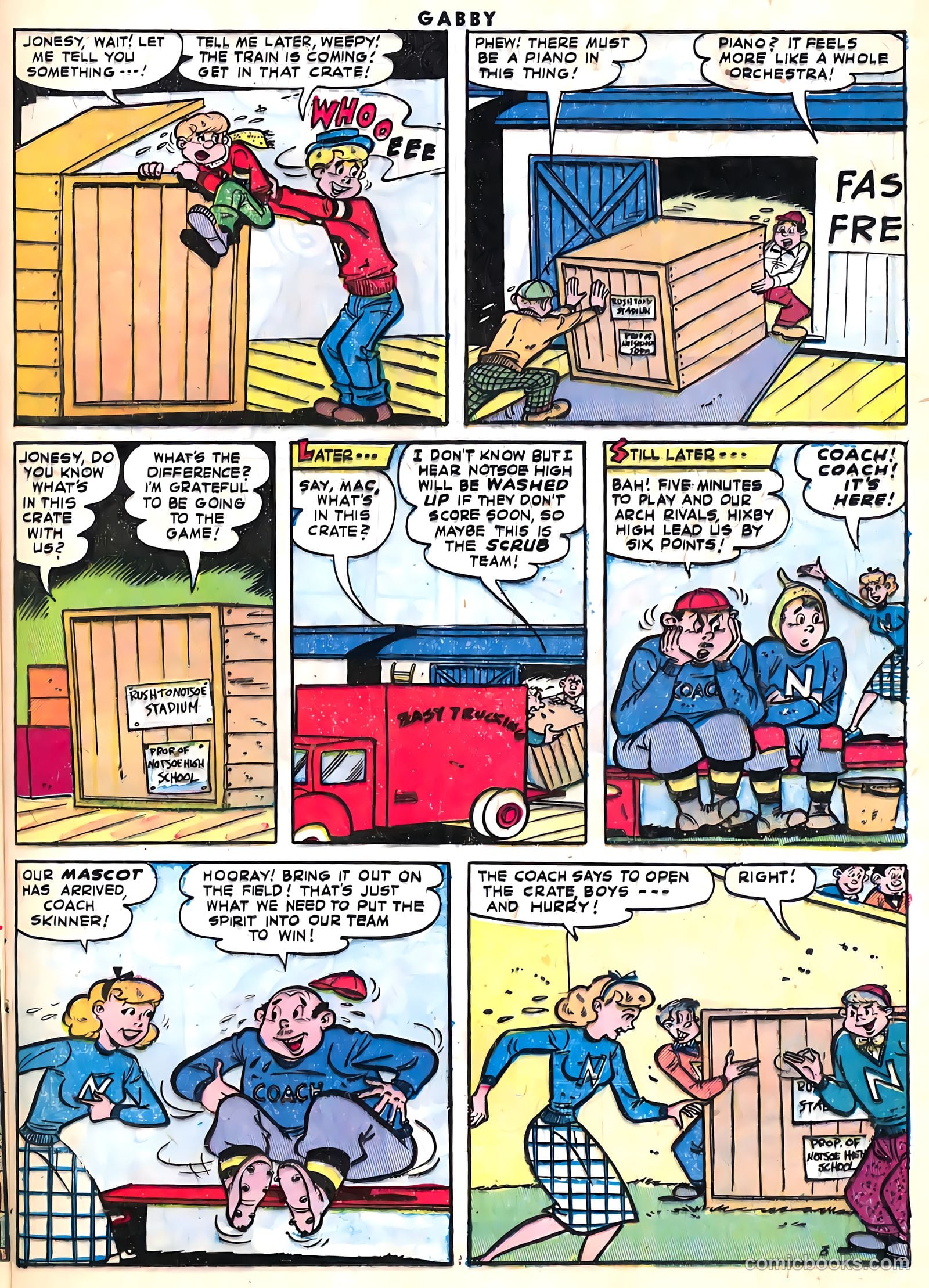 Gabby #6 (1954) — page 25 of 36