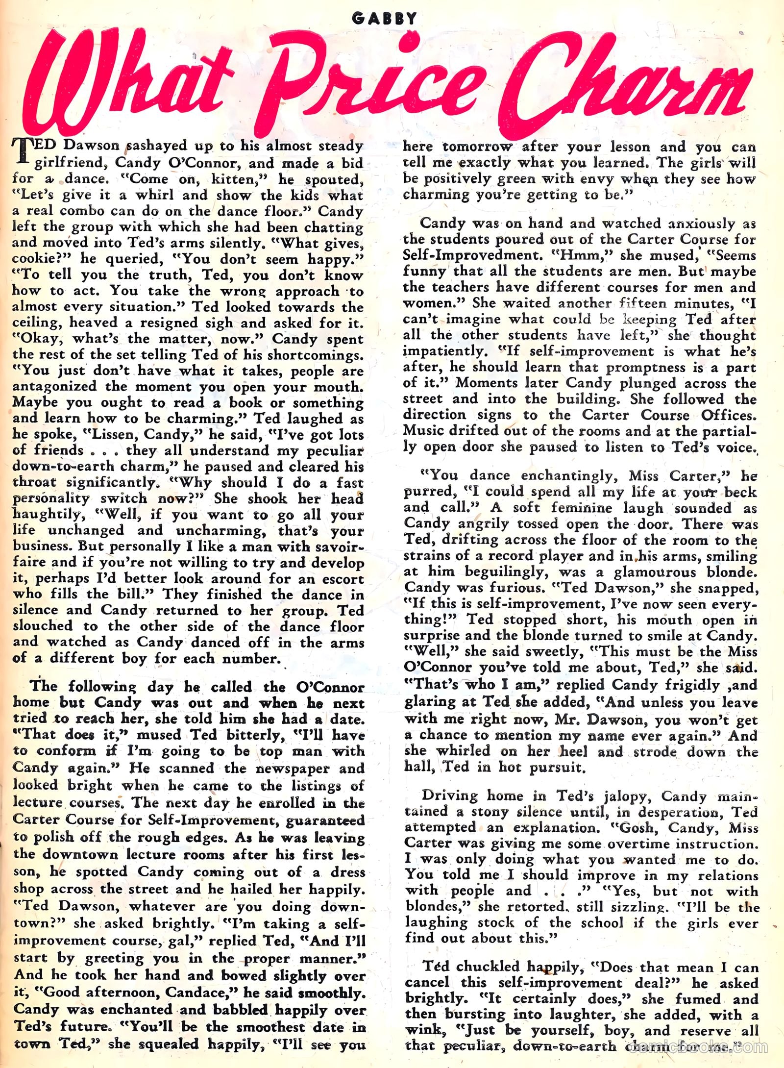Gabby #6 (1954) — page 27 of 36