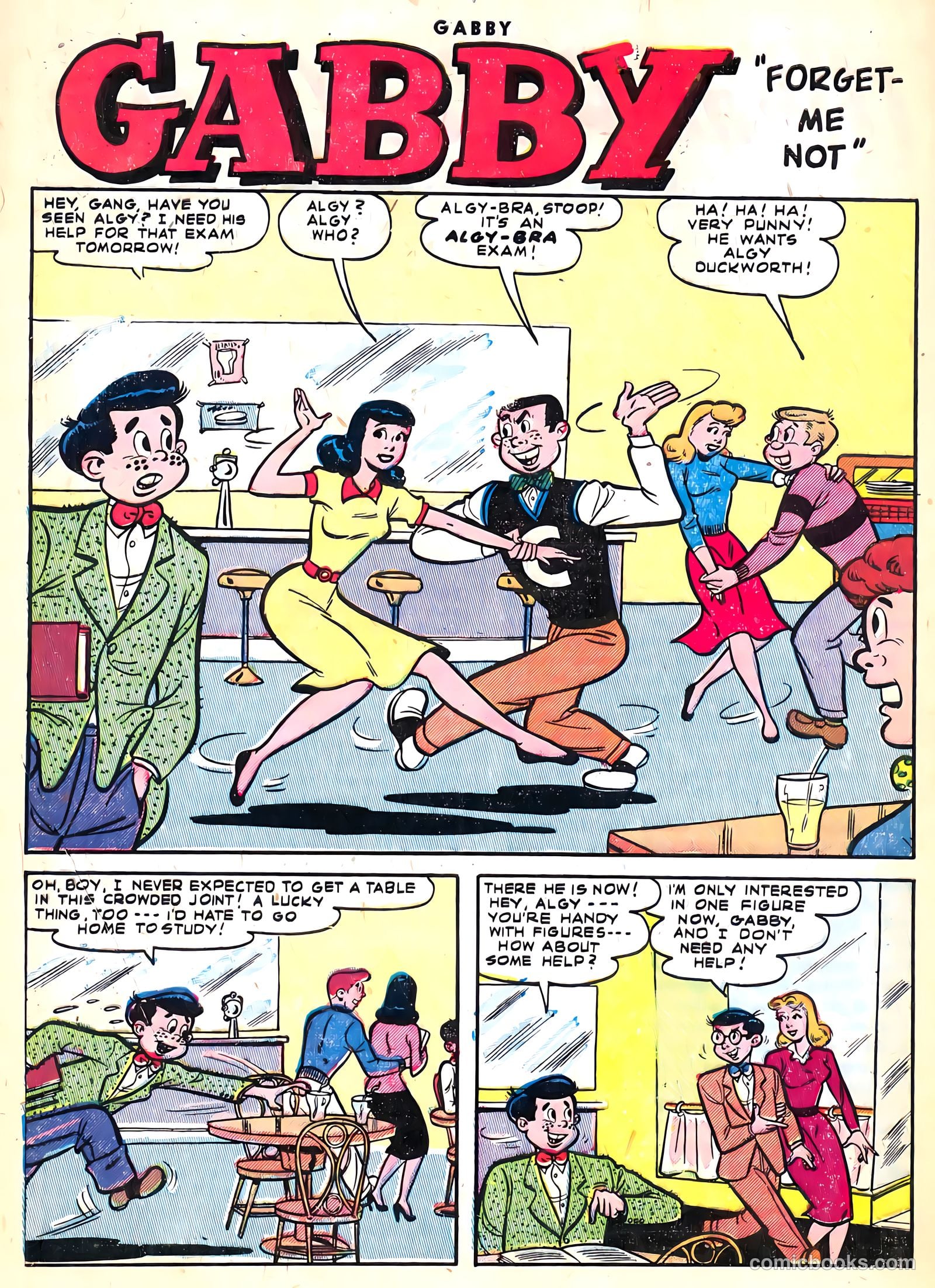 Gabby #6 (1954) — page 28 of 36