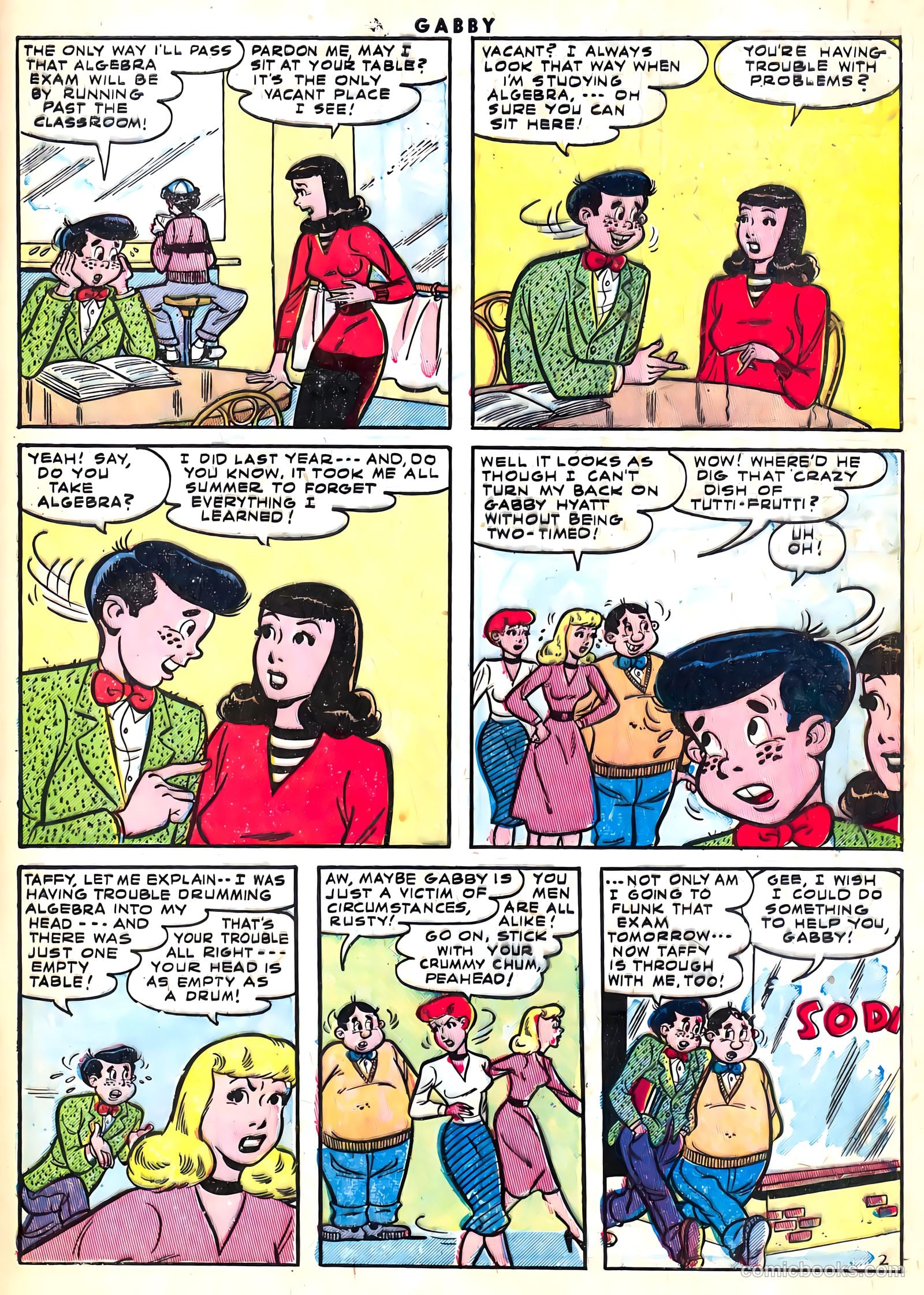 Gabby #6 (1954) — page 29 of 36