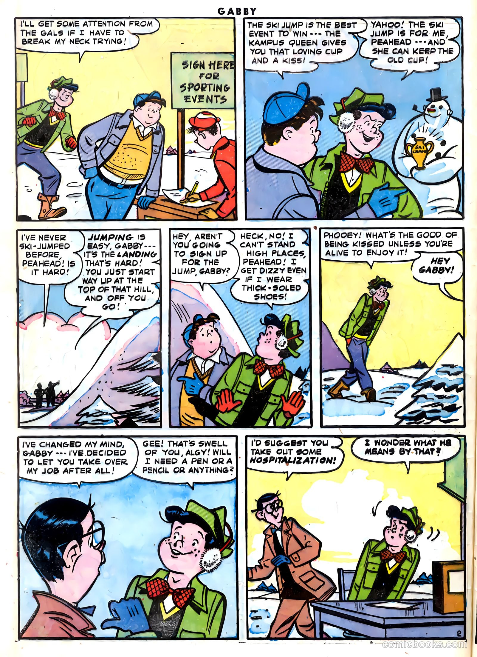 Gabby #7 (1954) — page 4 of 36
