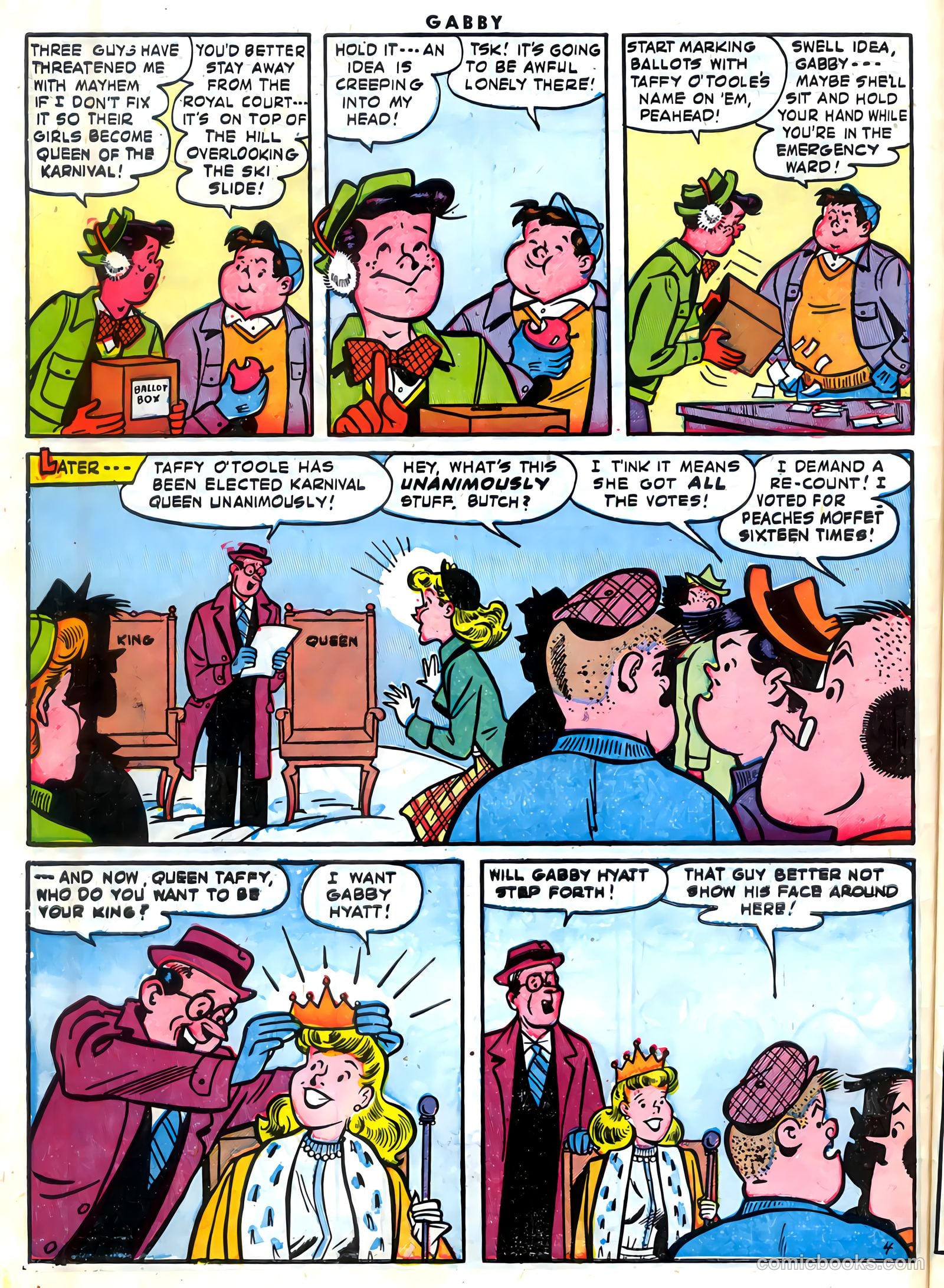 Gabby #7 (1954) — page 6 of 36