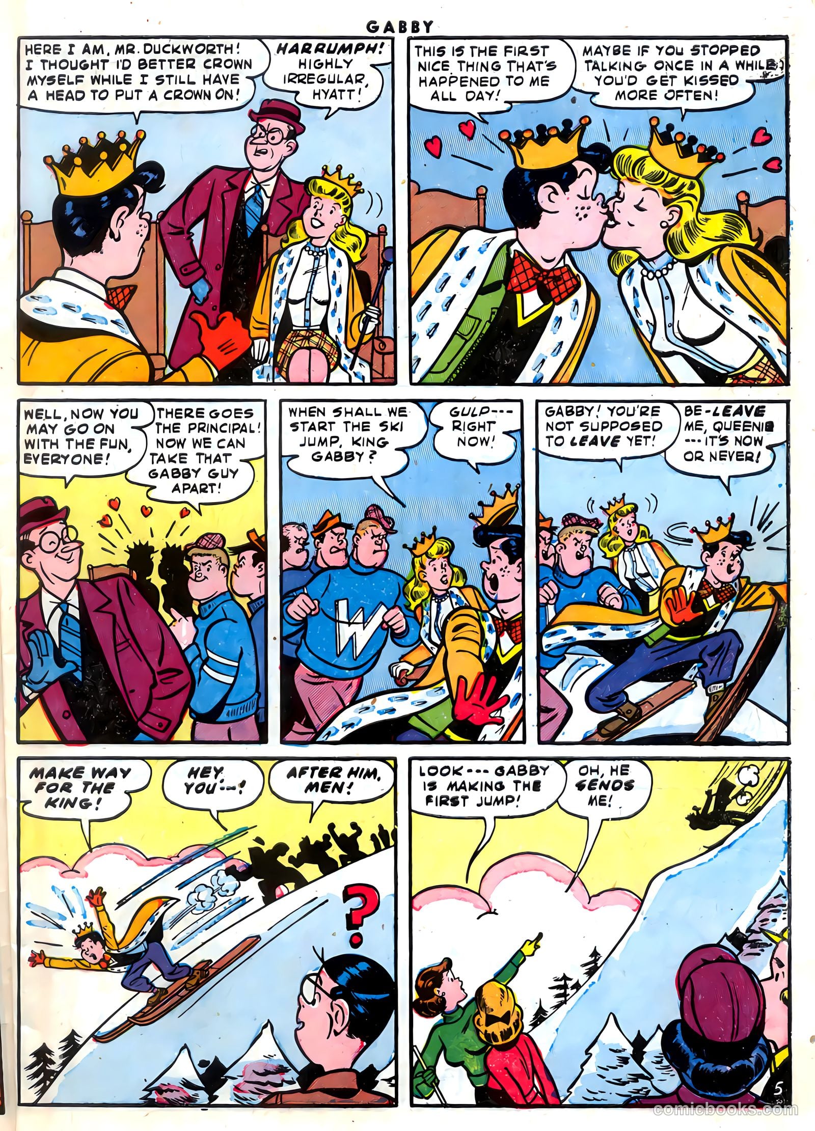 Gabby #7 (1954) — page 7 of 36