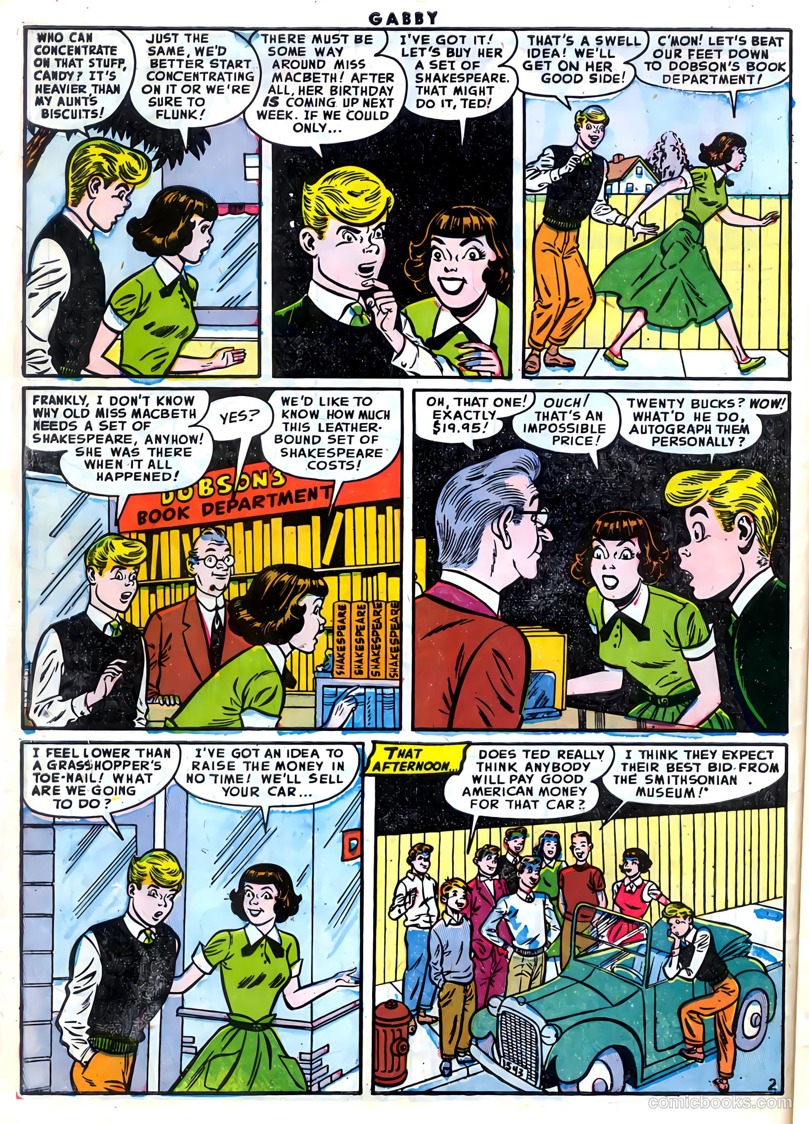Gabby #7 (1954) — page 10 of 36