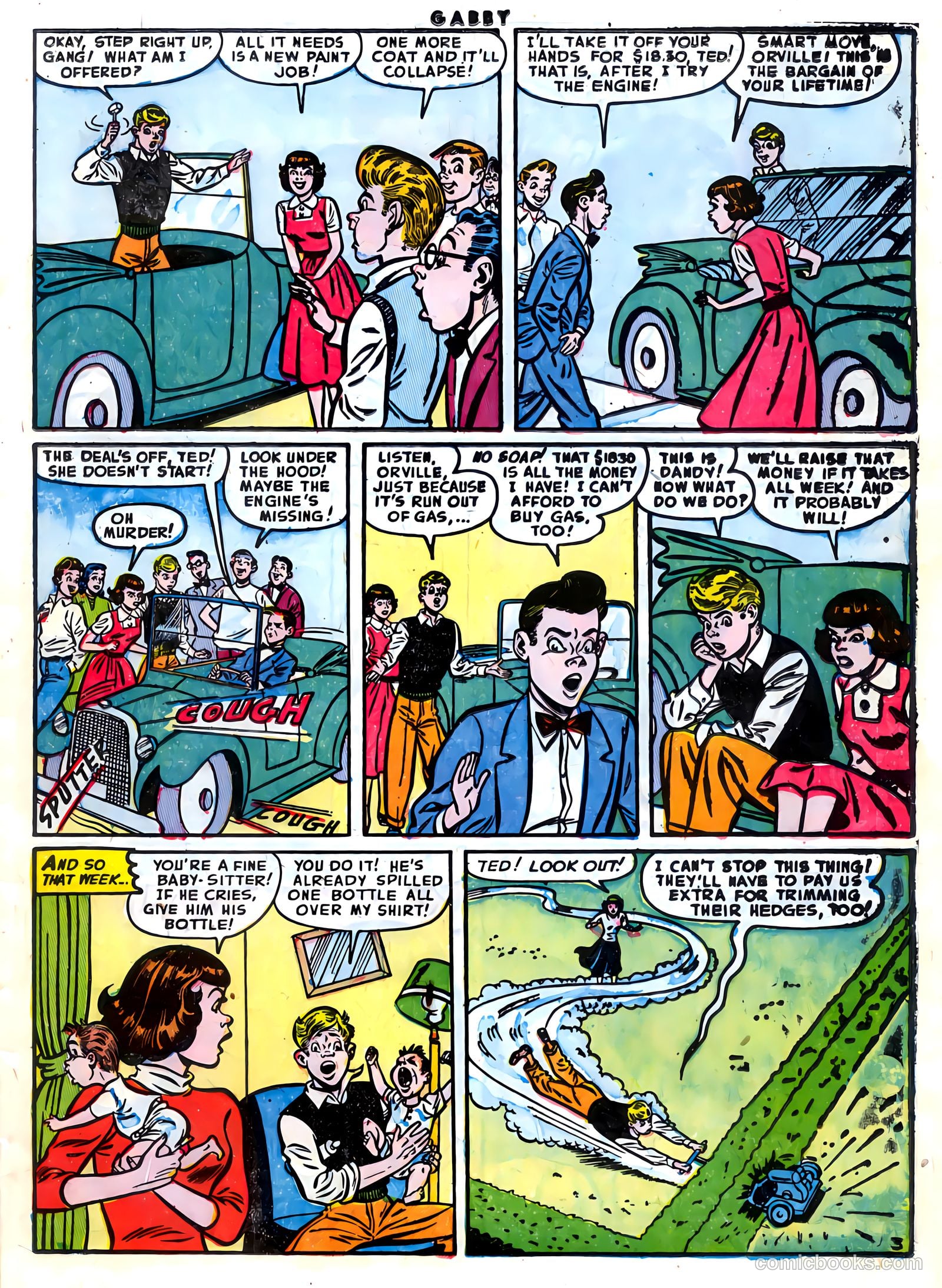 Gabby #7 (1954) — page 11 of 36