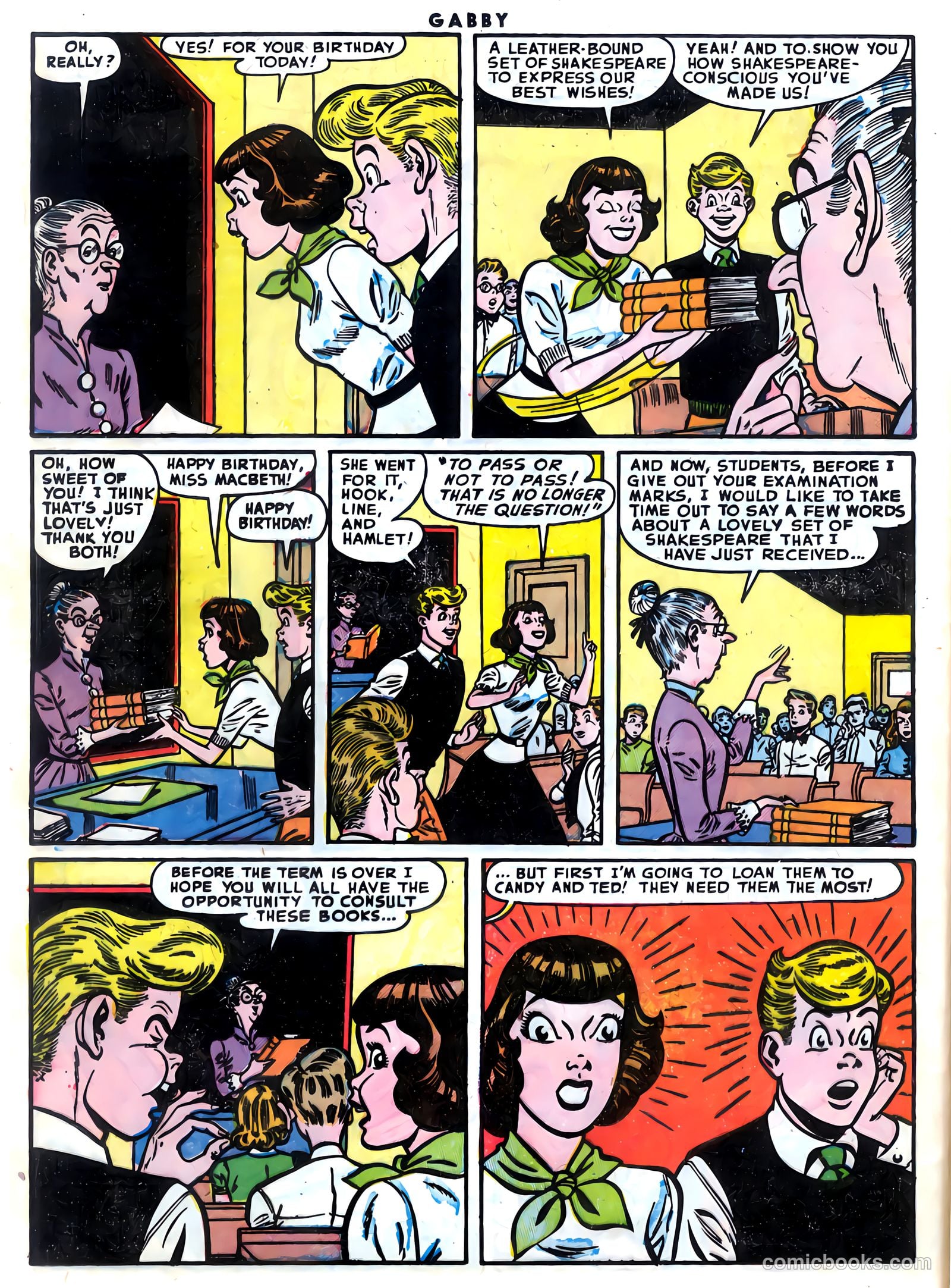 Gabby #7 (1954) — page 12 of 36