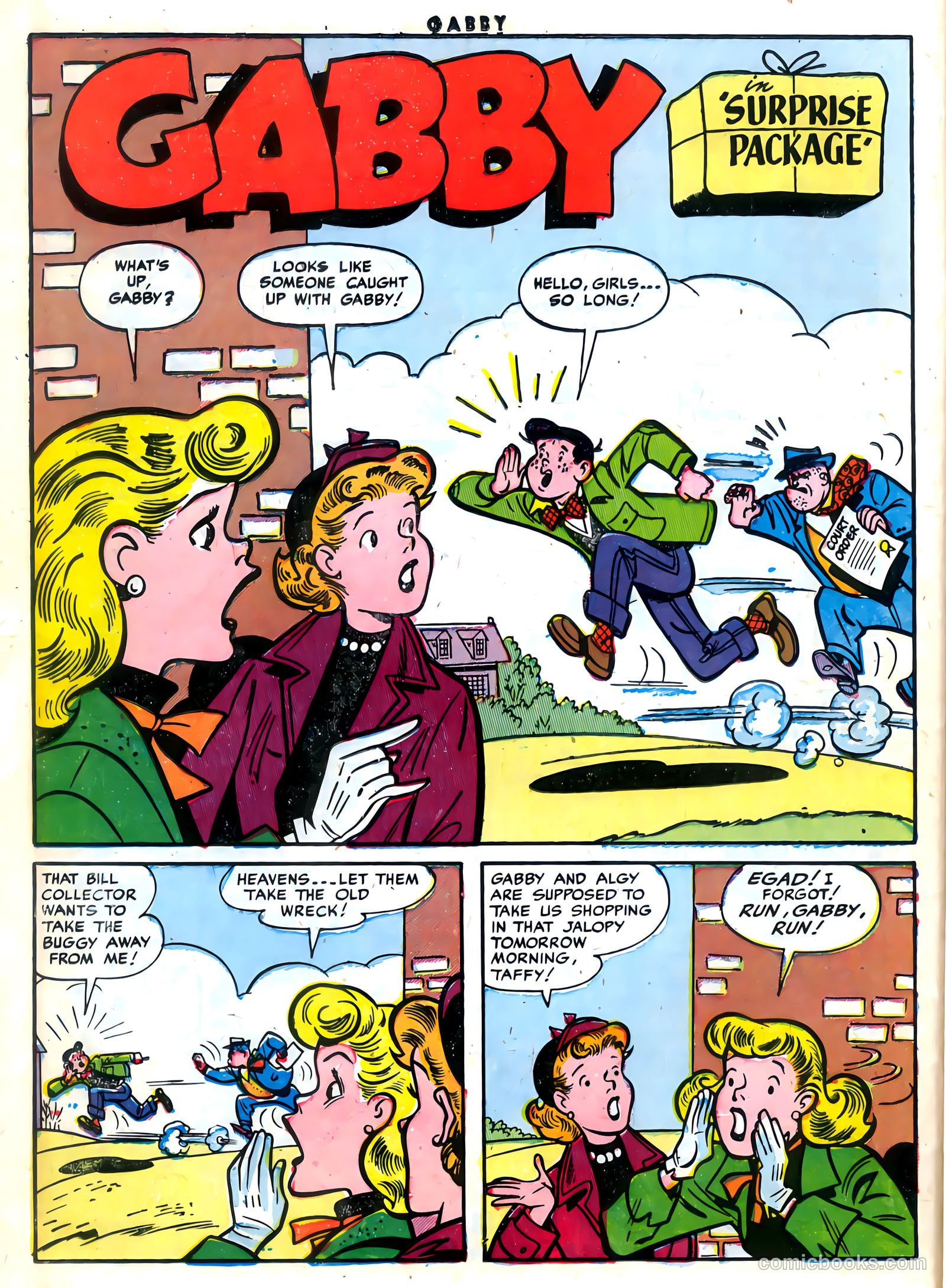 Gabby #7 (1954) — page 14 of 36