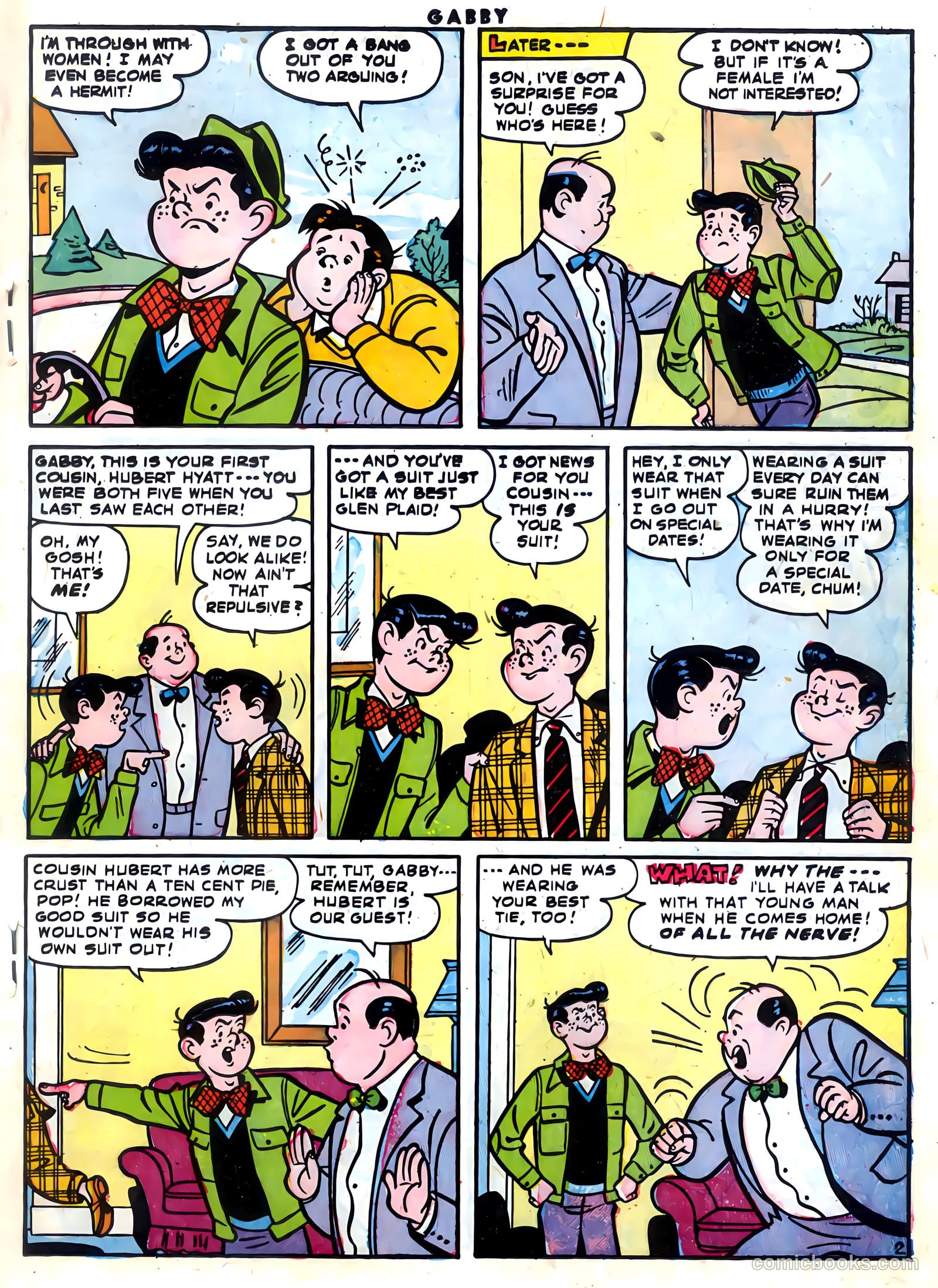 Gabby #7 (1954) — page 19 of 36