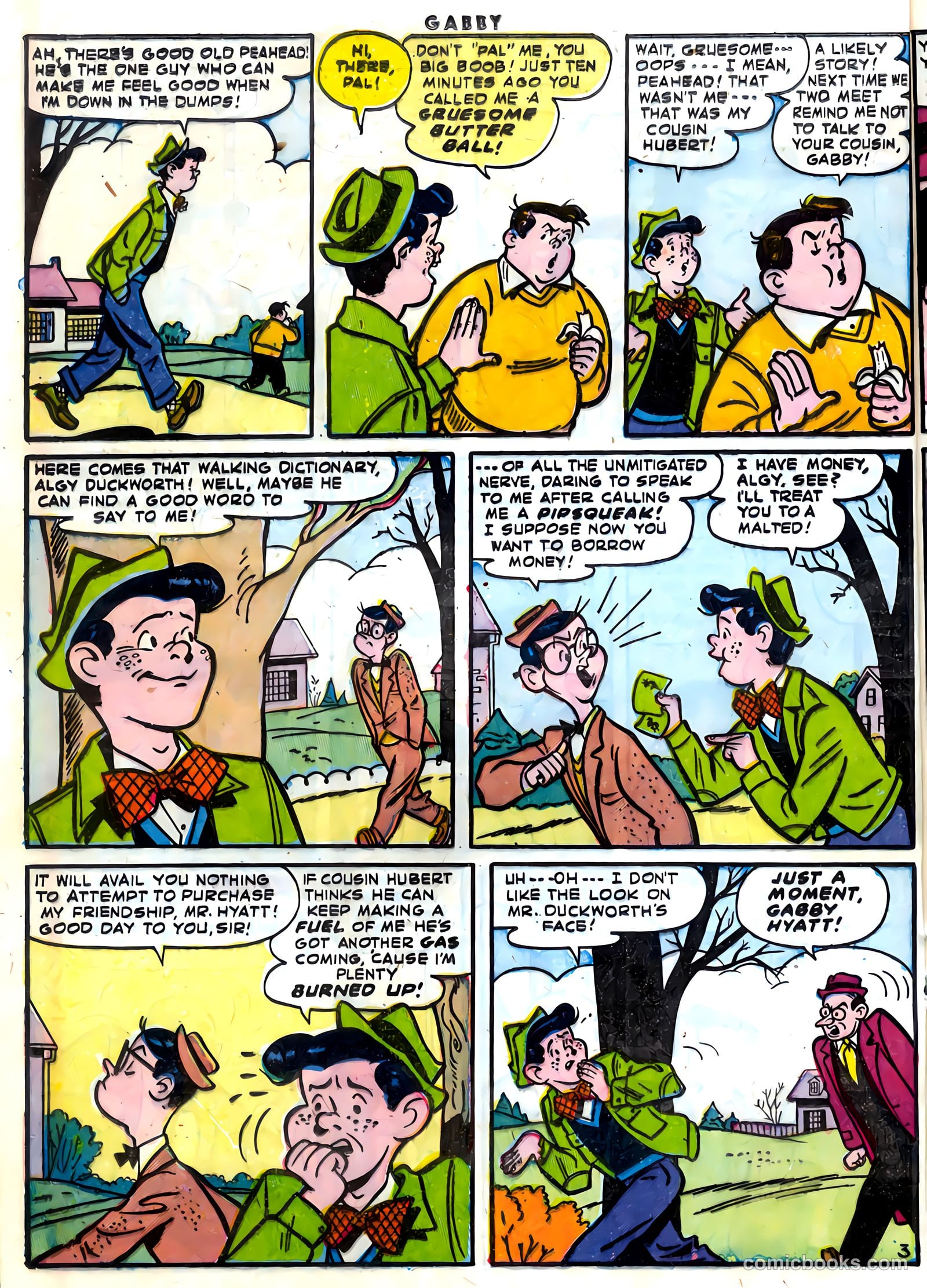 Gabby #7 (1954) — page 20 of 36