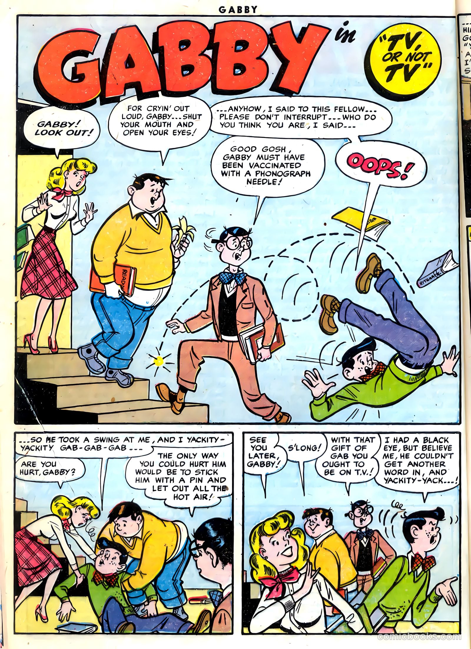 Gabby #7 (1954) — page 28 of 36
