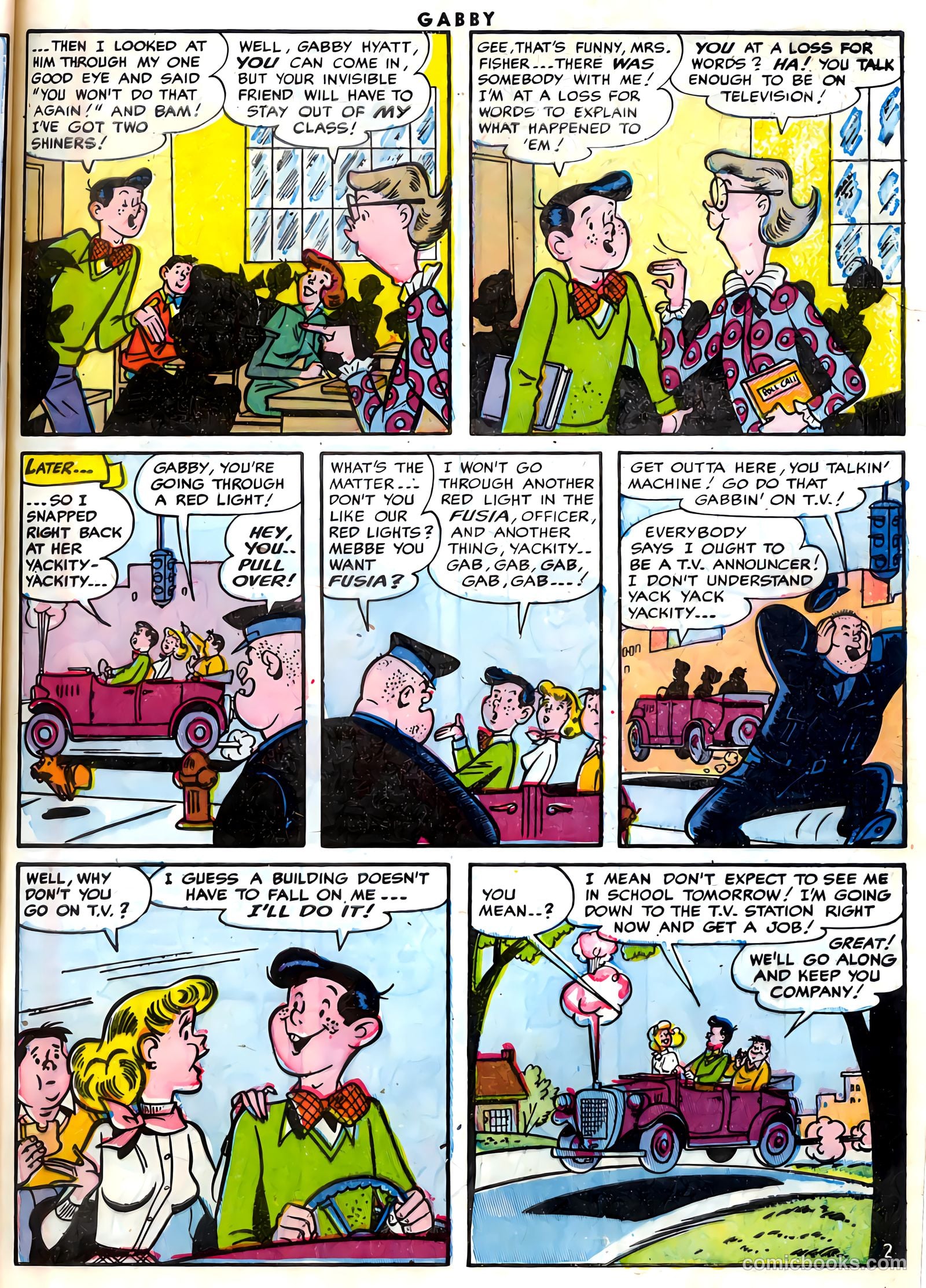 Gabby #7 (1954) — page 29 of 36