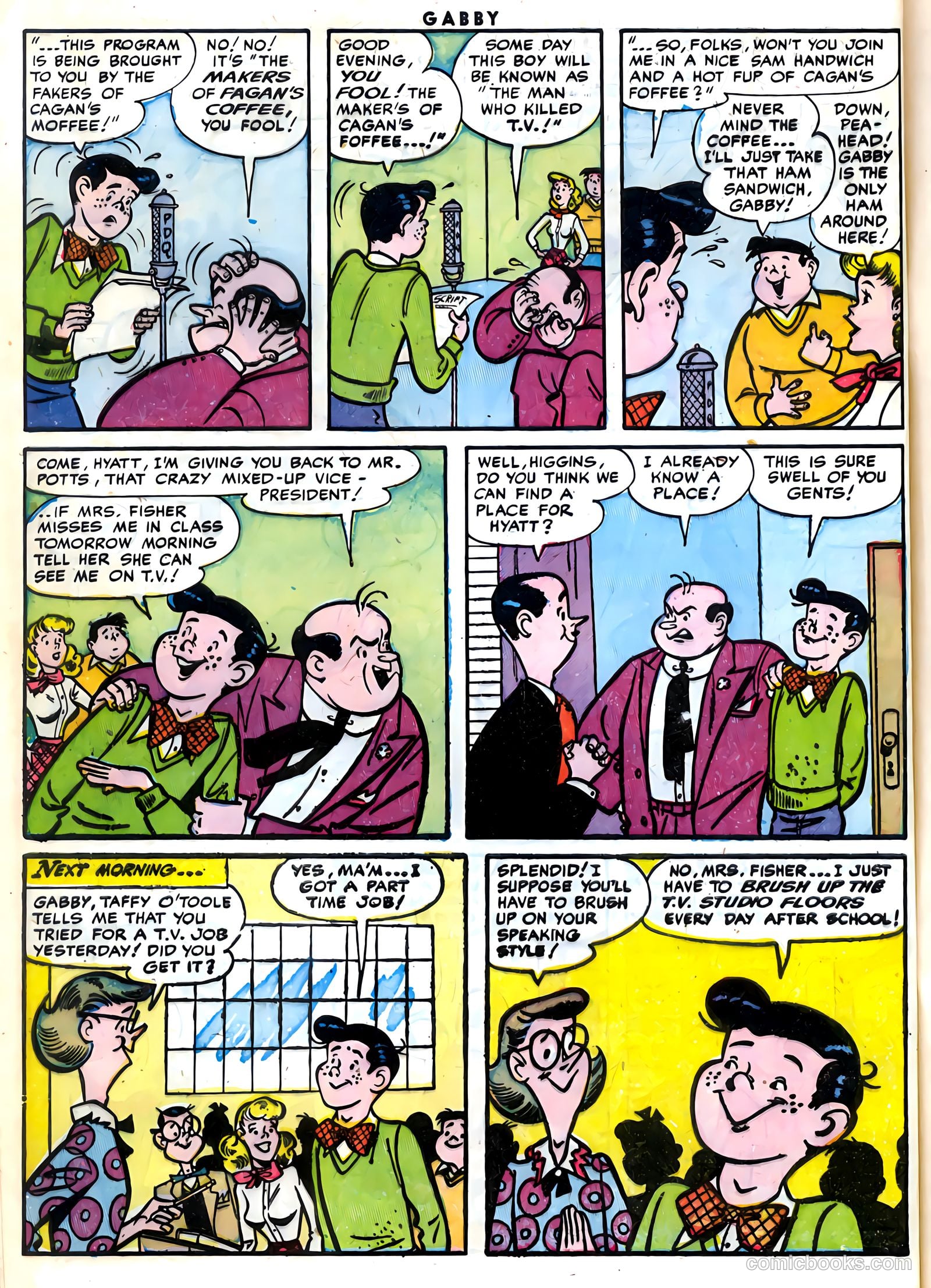 Gabby #7 (1954) — page 32 of 36