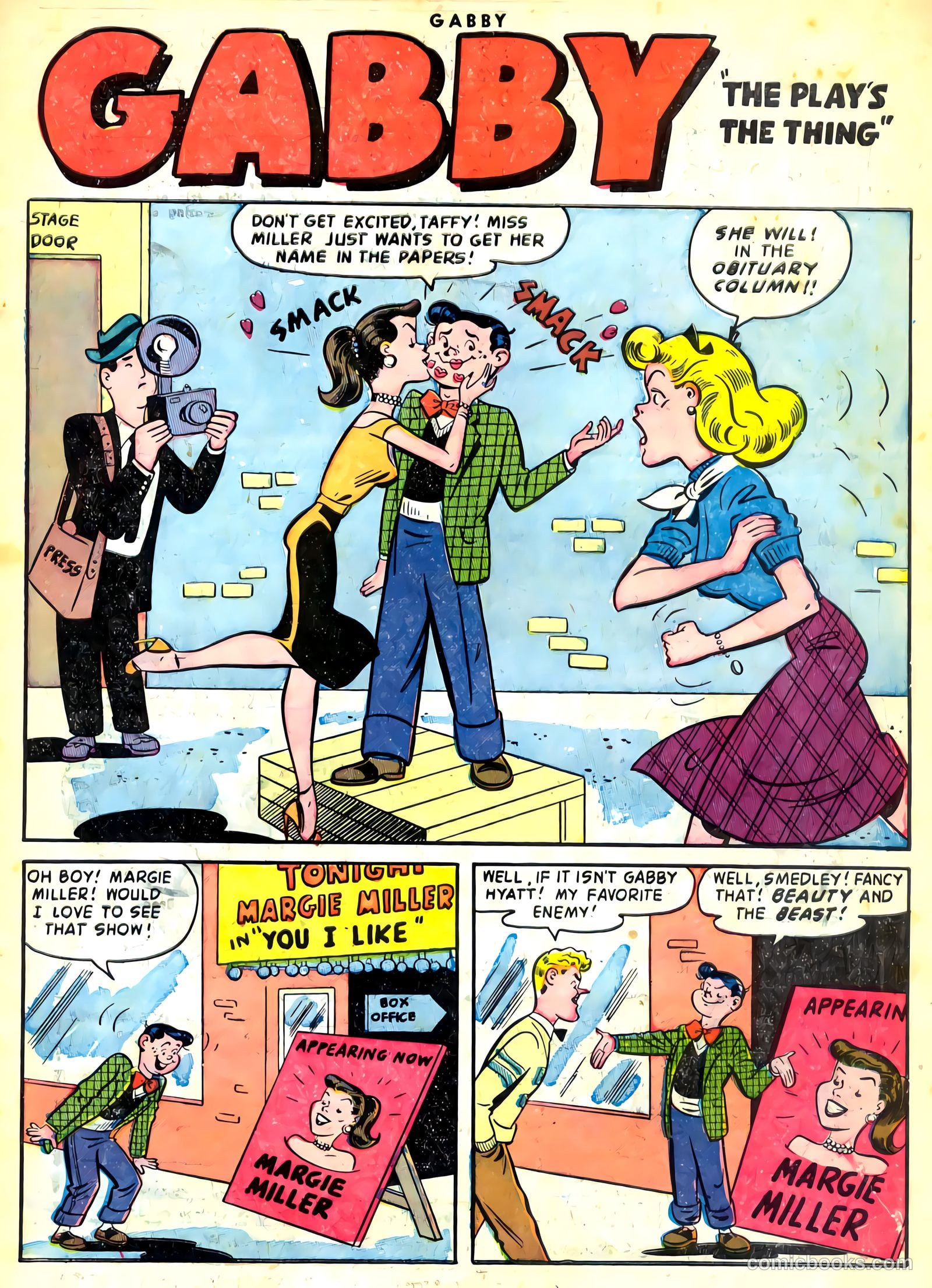 Gabby #8 (1954) — page 3 of 36