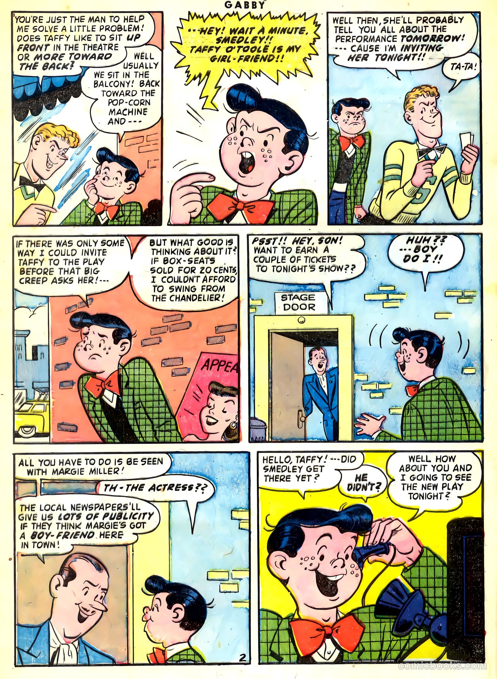 Gabby #8 (1954) — page 4 of 36