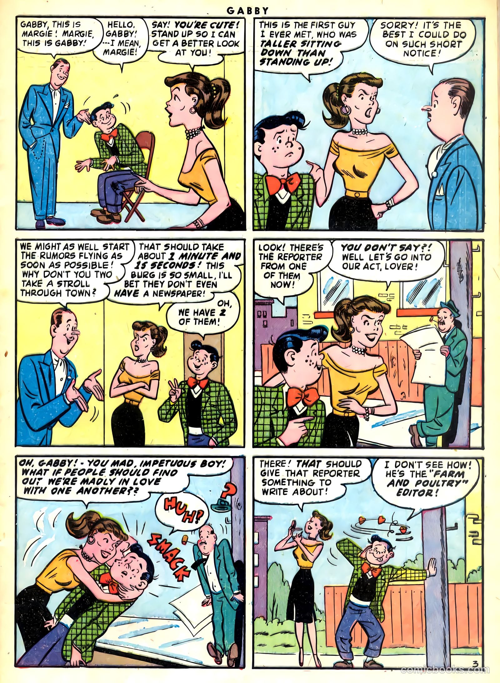 Gabby #8 (1954) — page 5 of 36