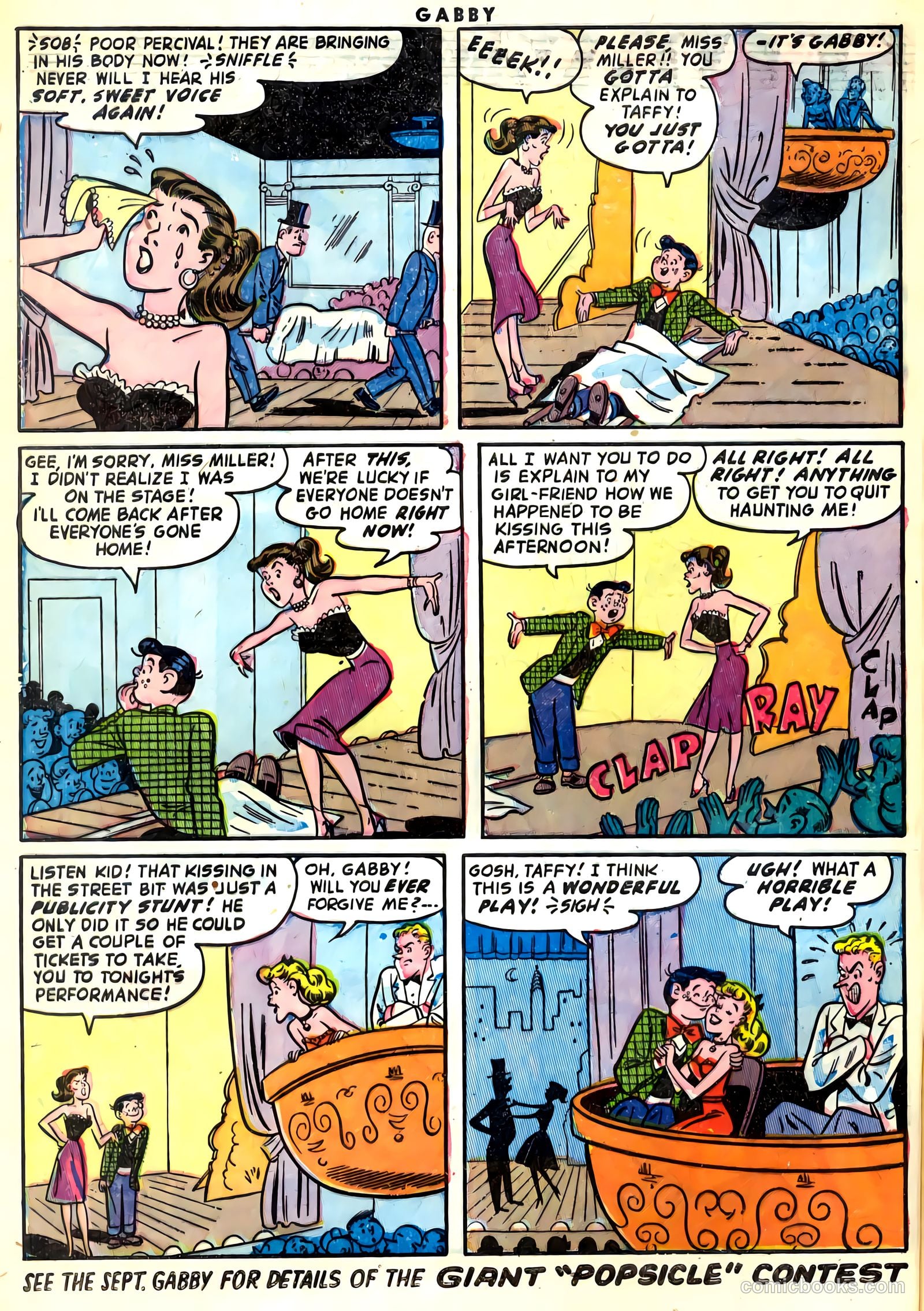 Gabby #8 (1954) — page 8 of 36