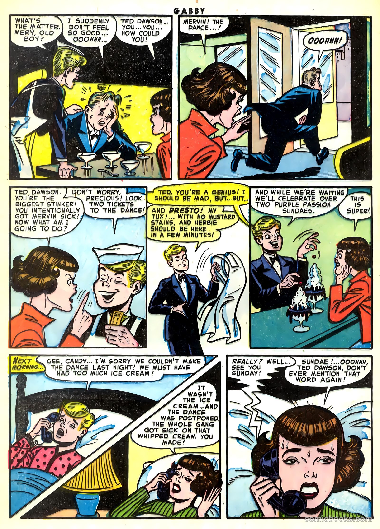 Gabby #8 (1954) — page 12 of 36
