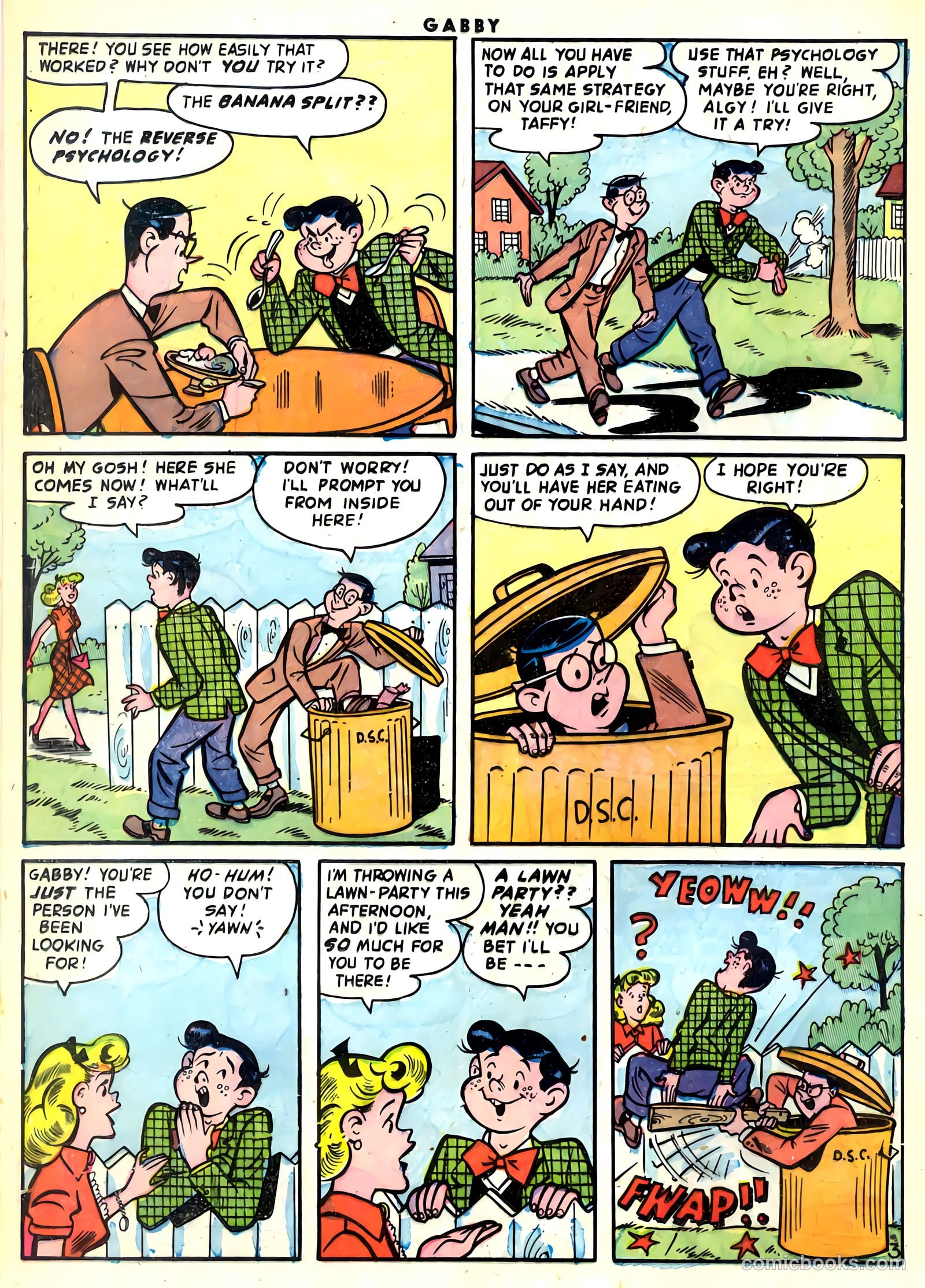 Gabby #8 (1954) — page 16 of 36