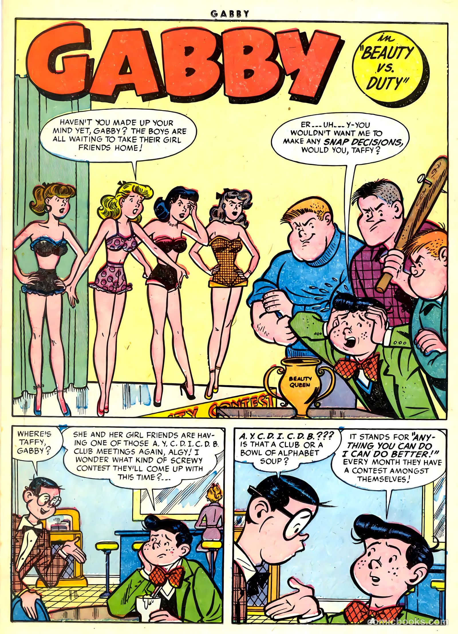 Gabby #8 (1954) — page 18 of 36