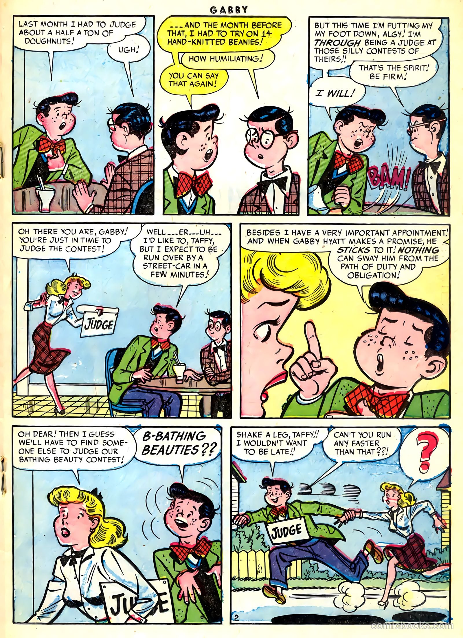 Gabby #8 (1954) — page 19 of 36