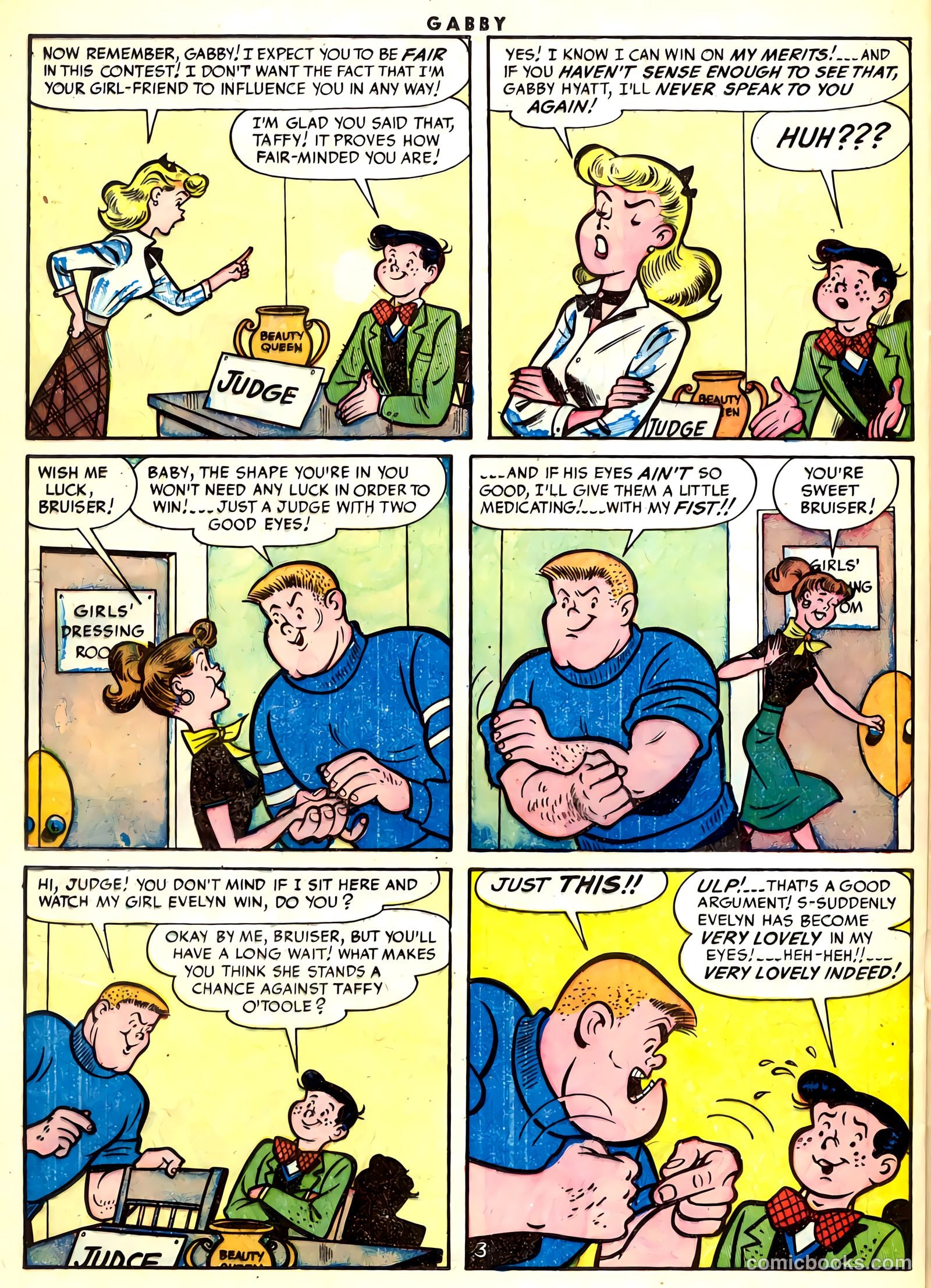 Gabby #8 (1954) — page 20 of 36