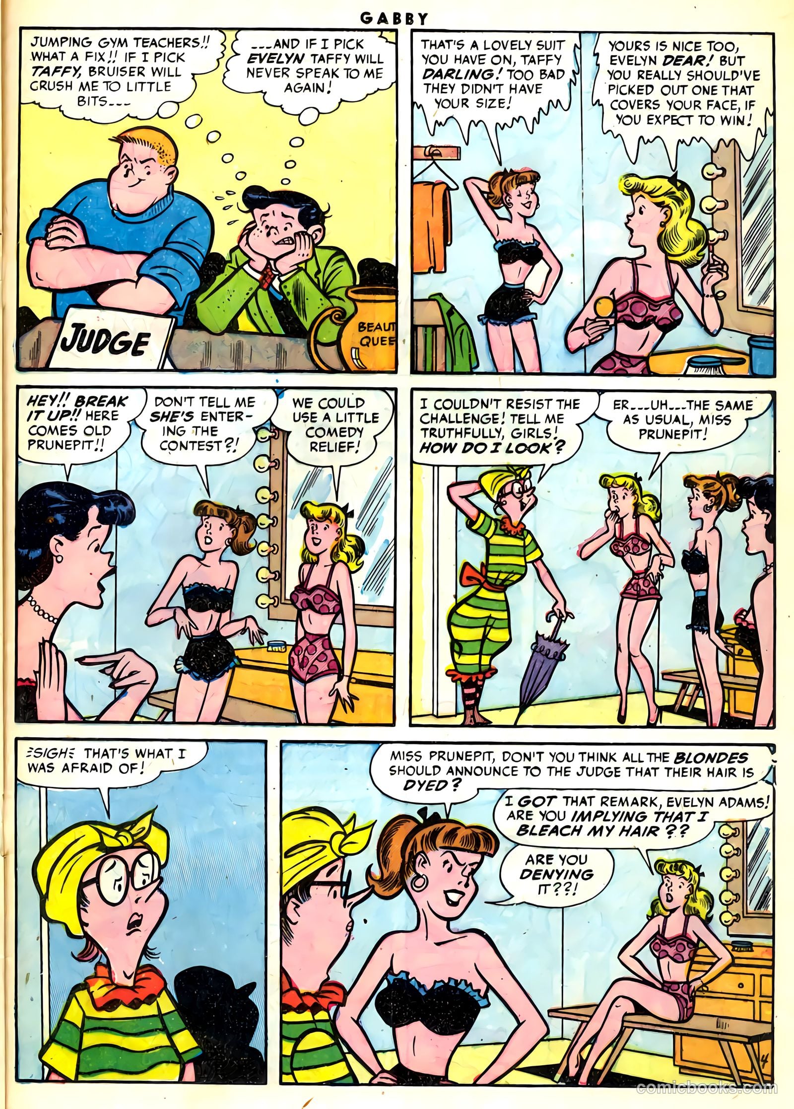 Gabby #8 (1954) — page 21 of 36