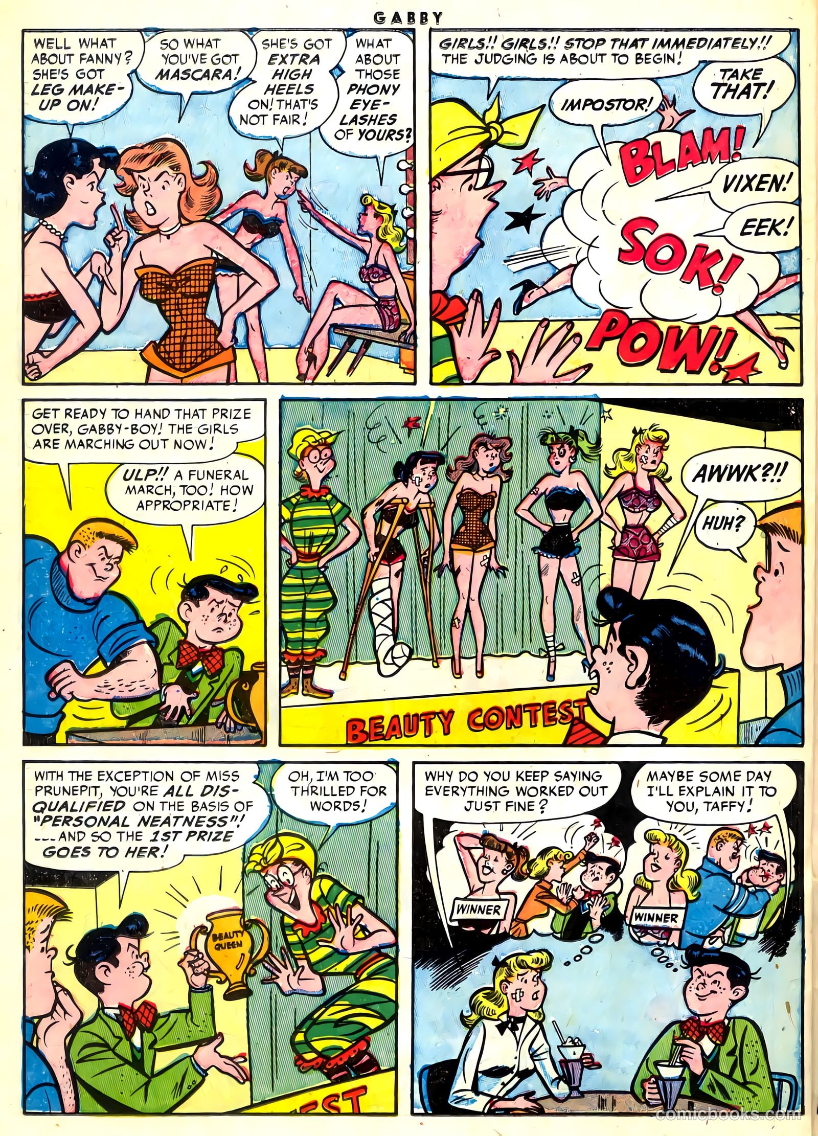 Gabby #8 (1954) — page 22 of 36