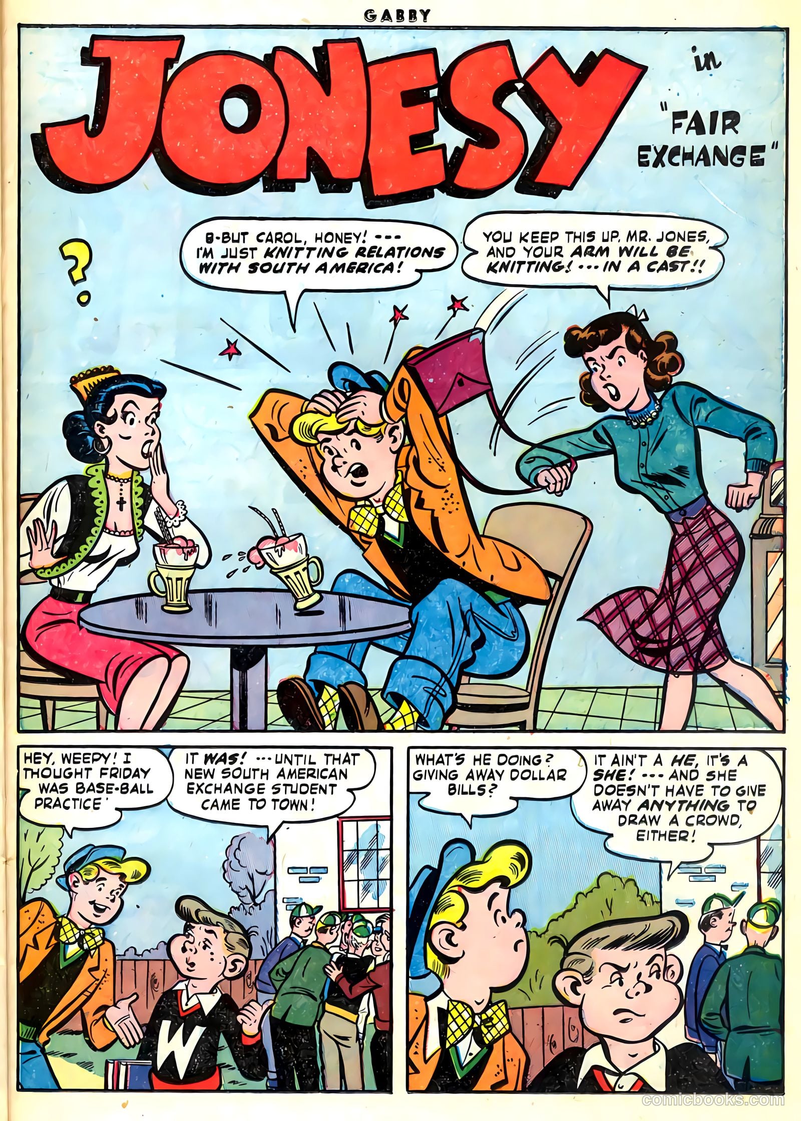 Gabby #8 (1954) — page 23 of 36