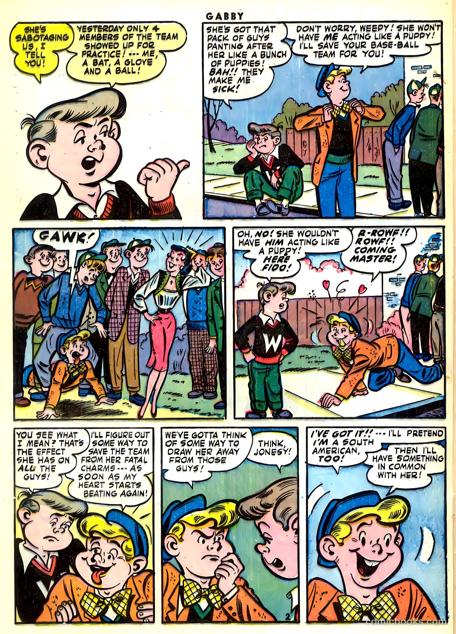 Gabby #8 (1954) — page 24 of 36