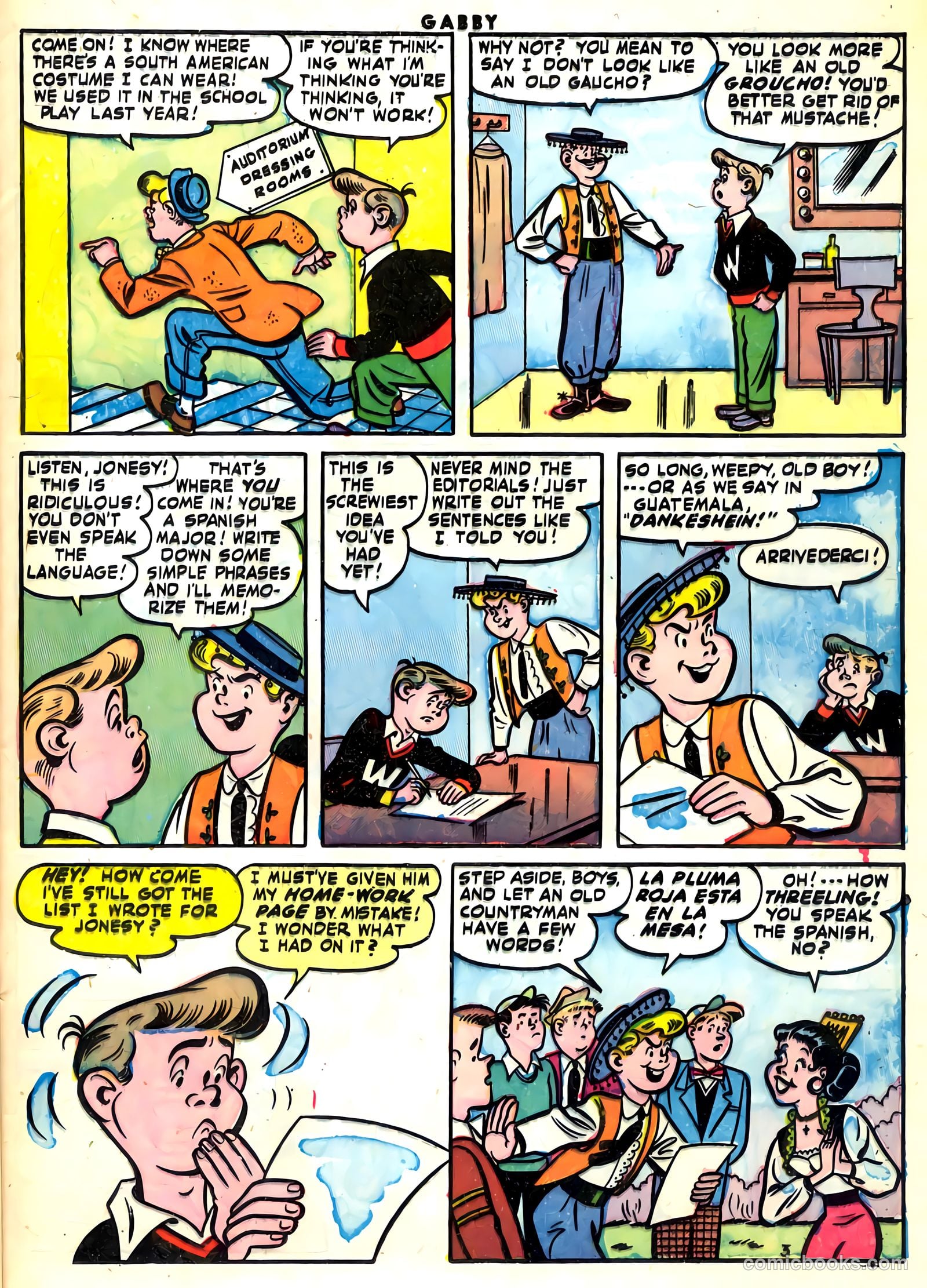 Gabby #8 (1954) — page 25 of 36