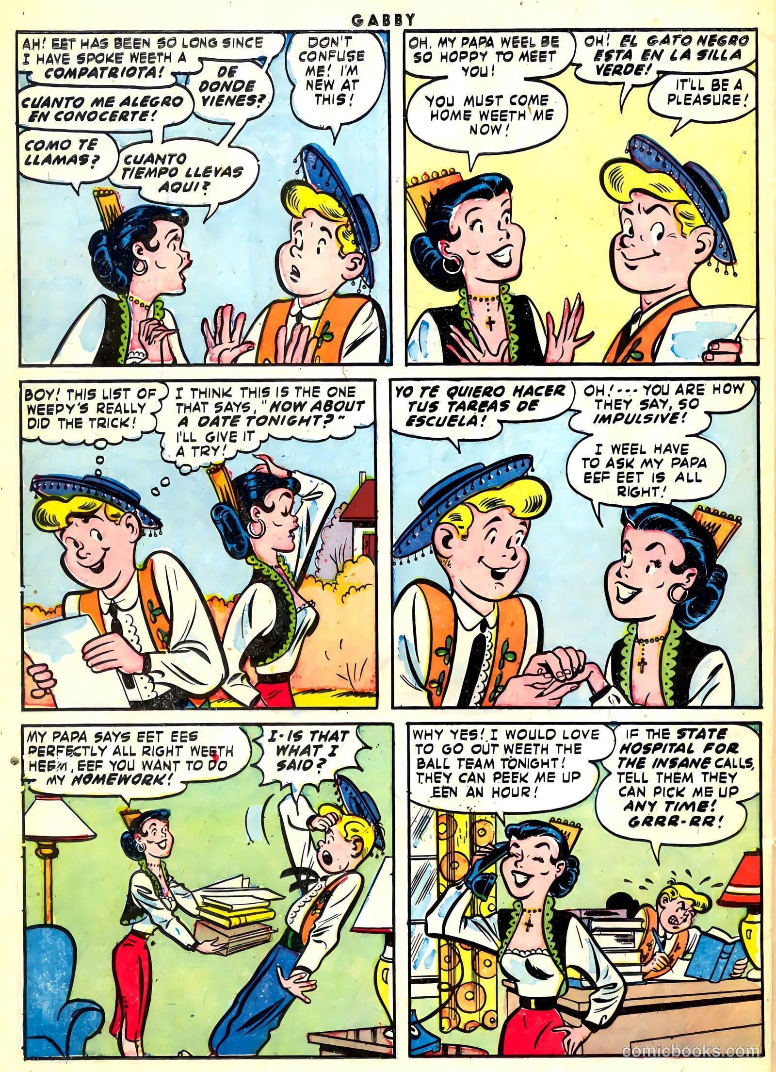 Gabby #8 (1954) — page 26 of 36