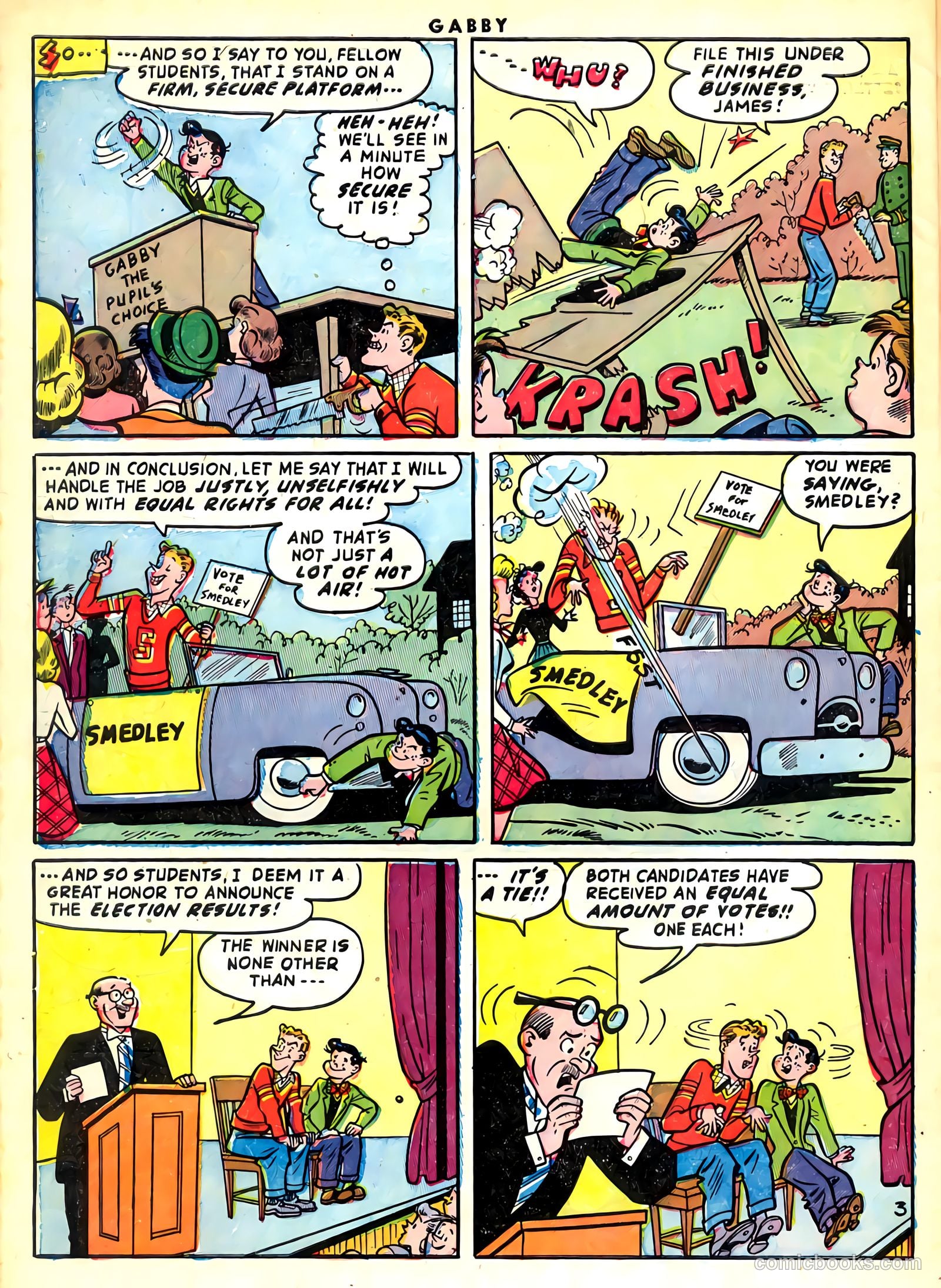 Gabby #8 (1954) — page 30 of 36