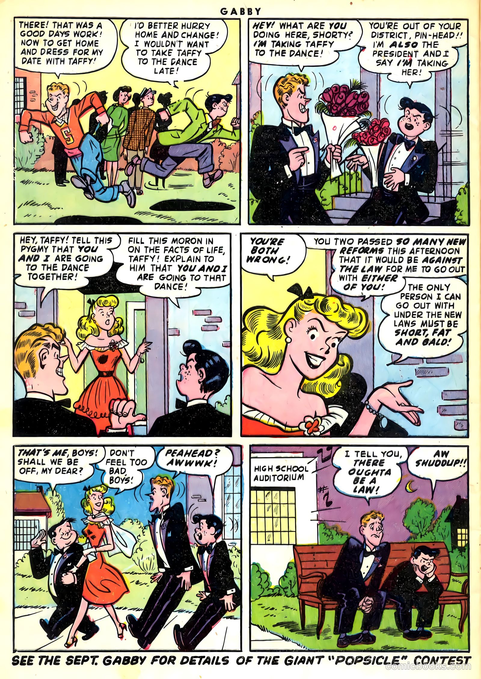 Gabby #8 (1954) — page 32 of 36