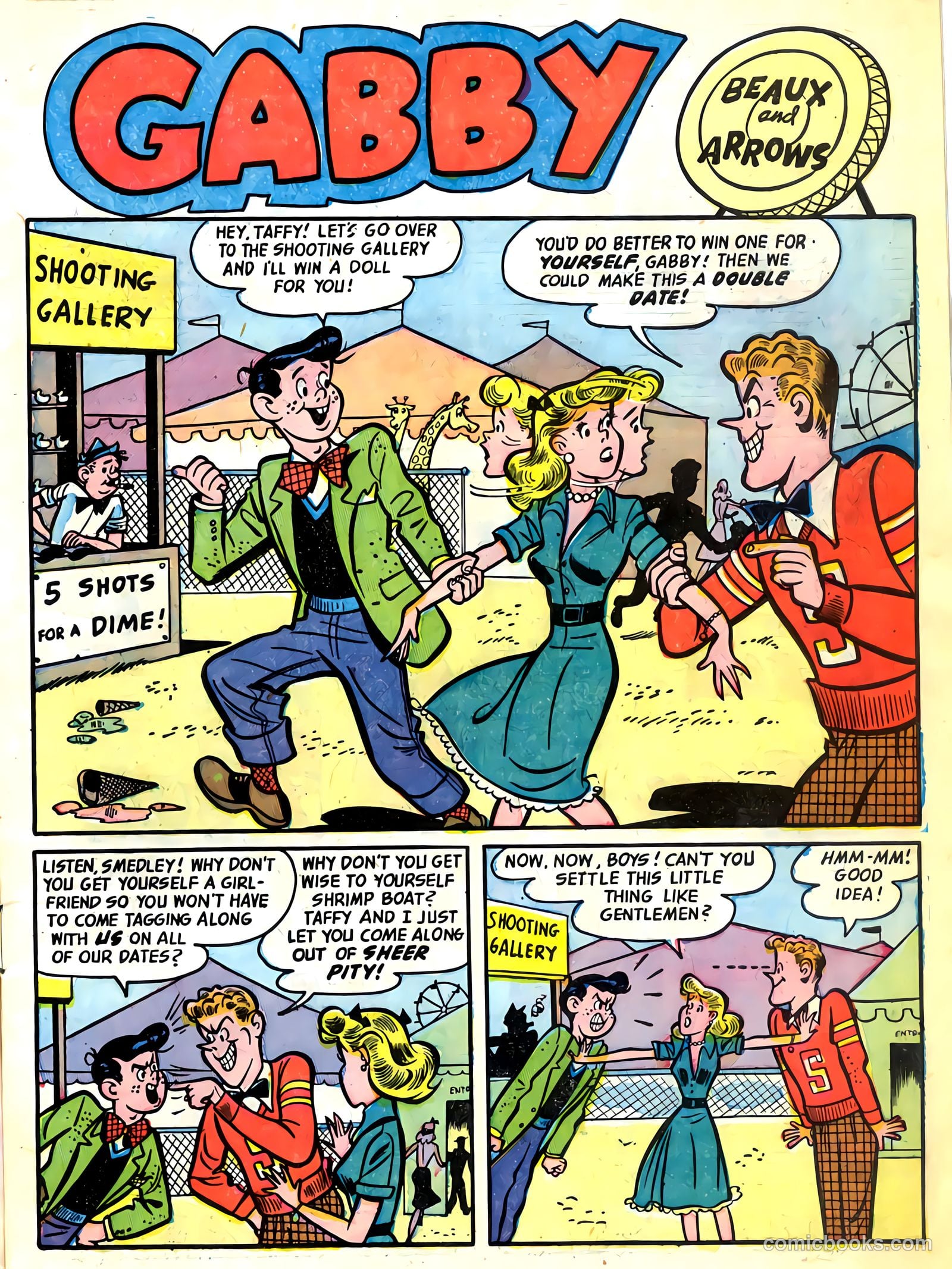Gabby #9 (1954) — page 3 of 36