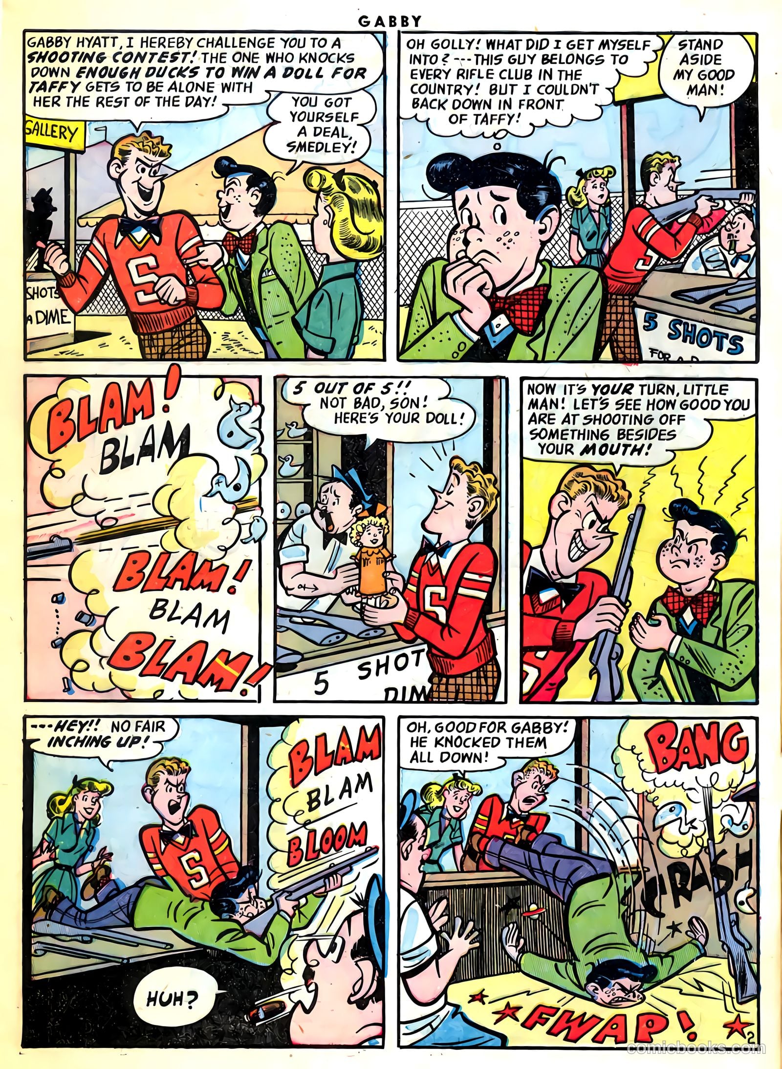 Gabby #9 (1954) — page 4 of 36