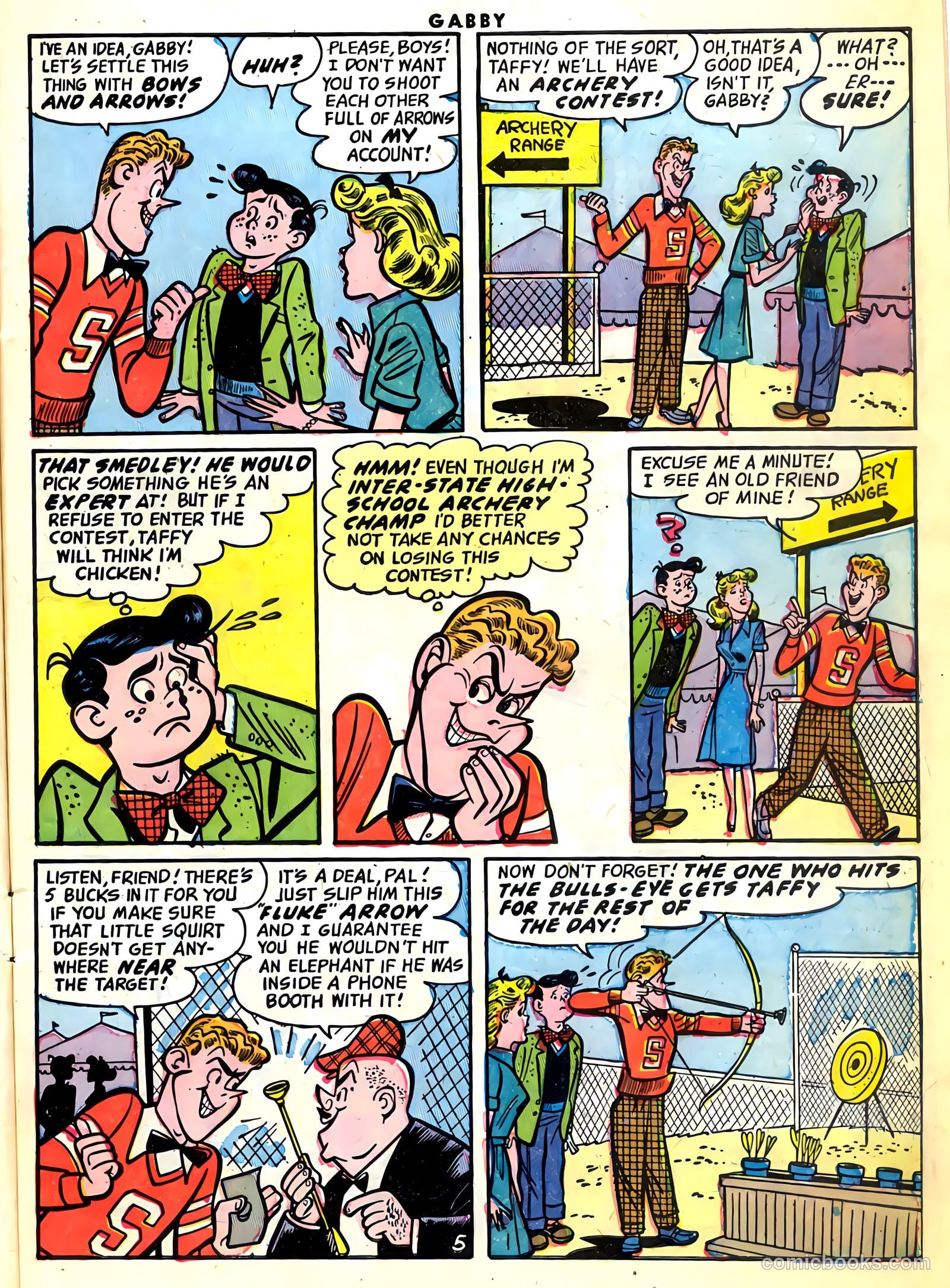 Gabby #9 (1954) — page 7 of 36