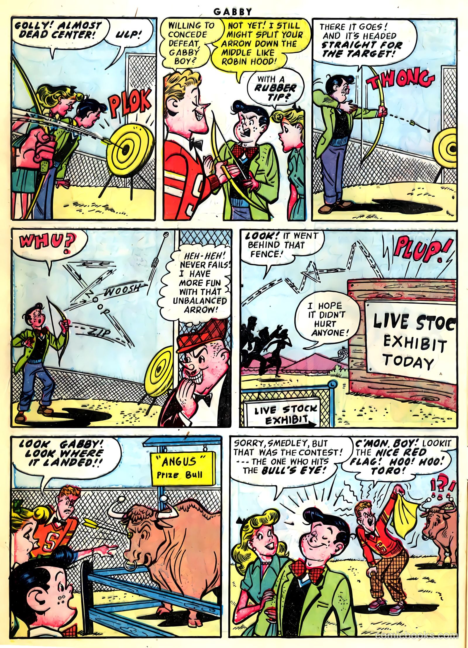 Gabby #9 (1954) — page 8 of 36