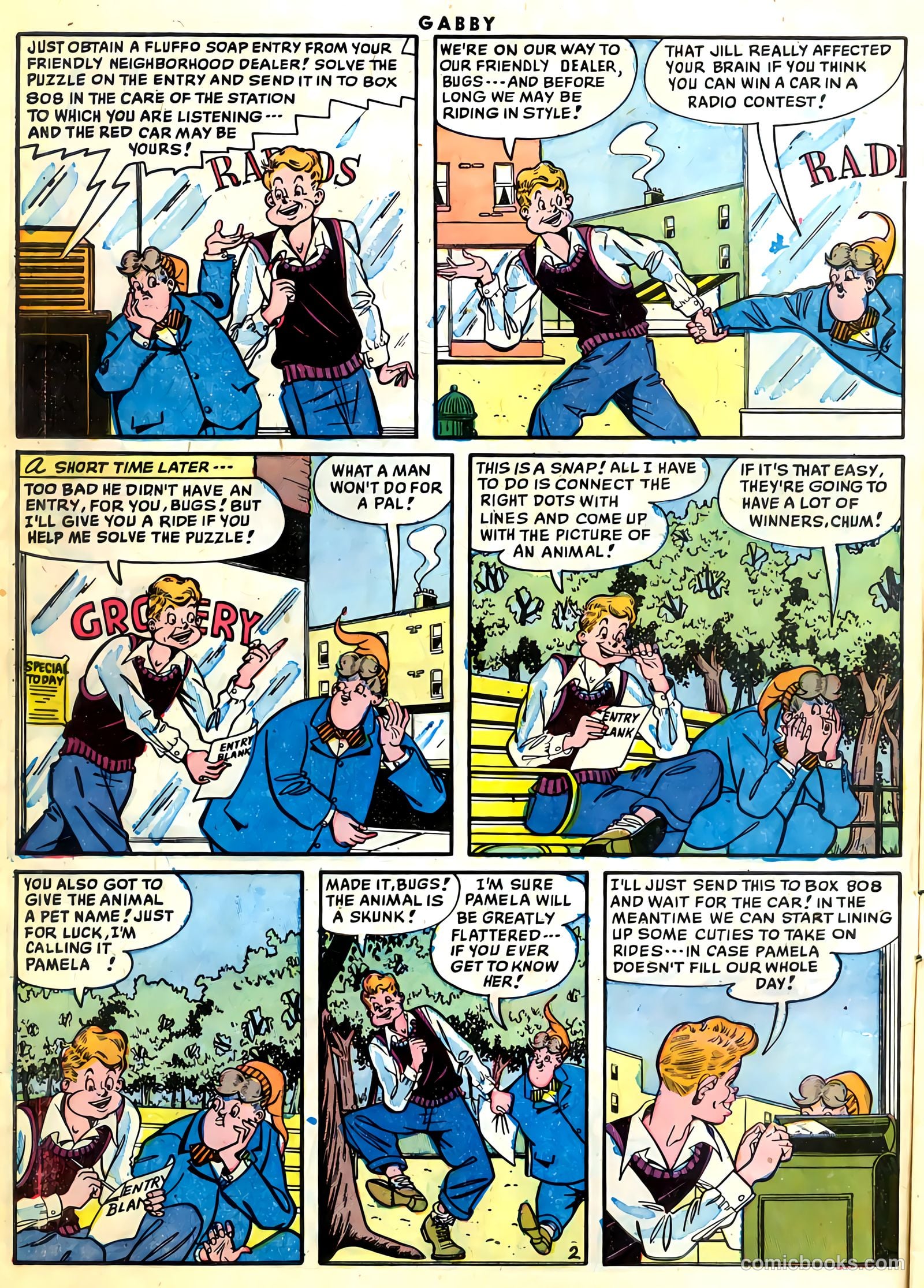 Gabby #9 (1954) — page 10 of 36