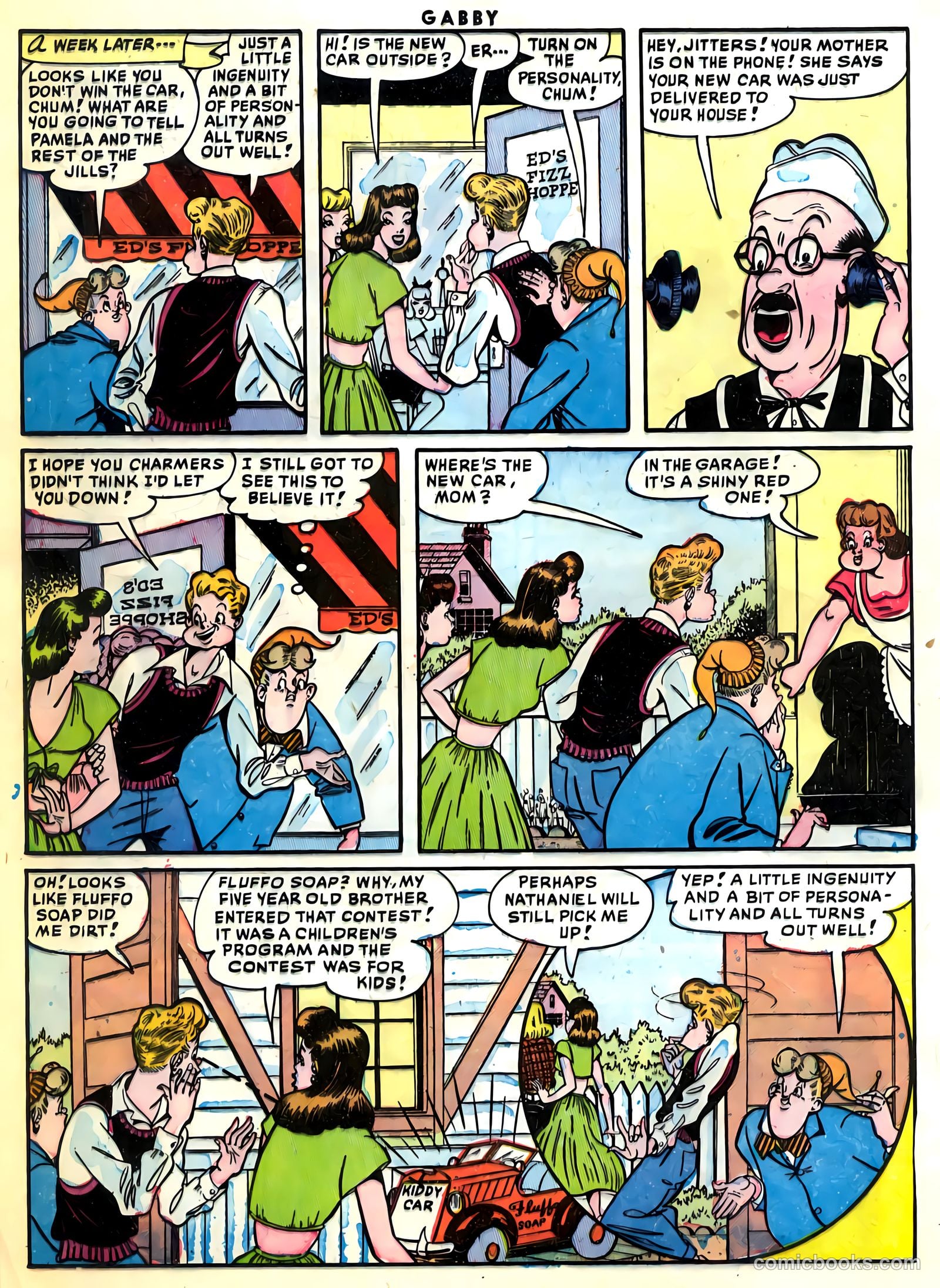 Gabby #9 (1954) — page 12 of 36
