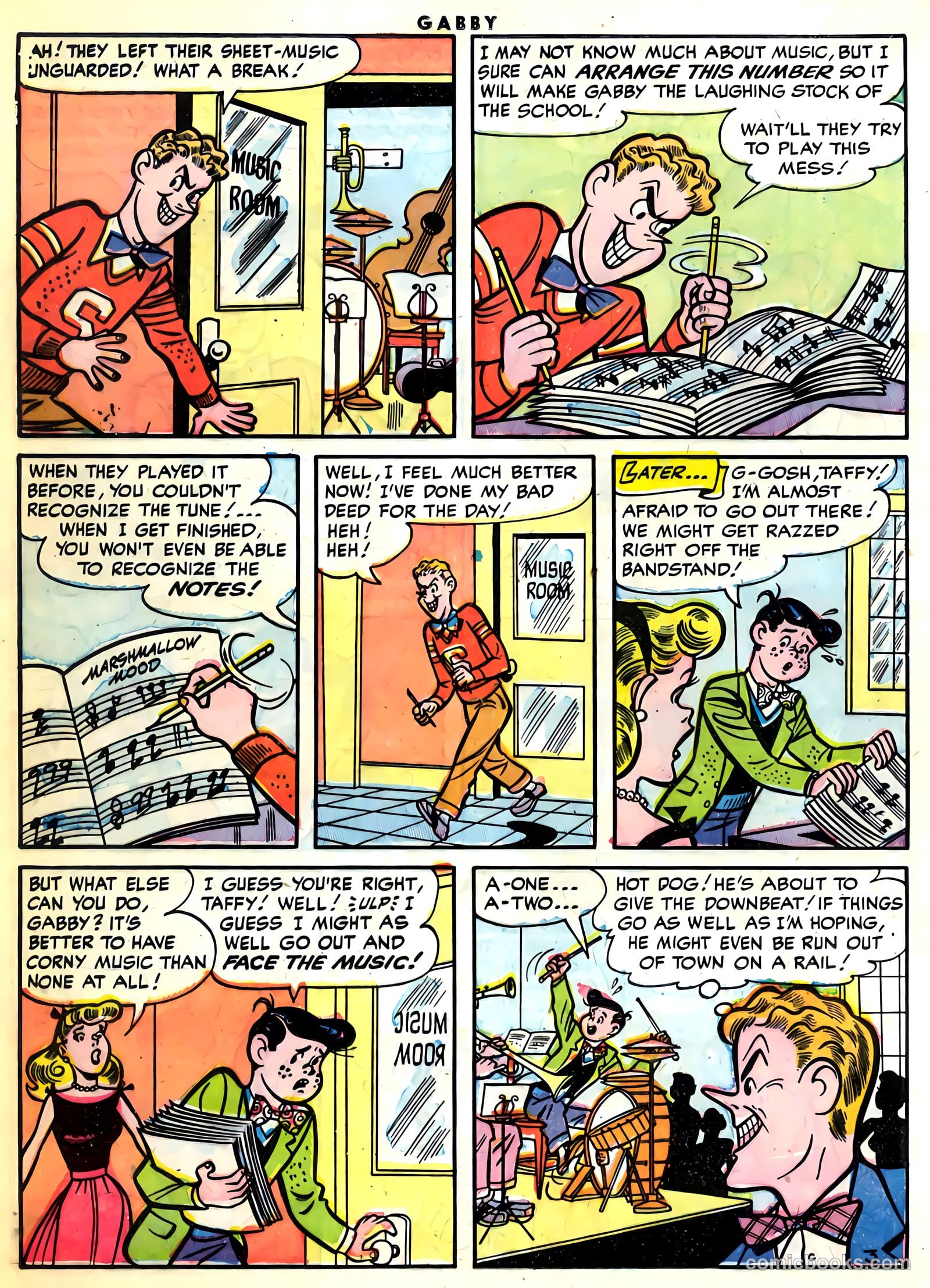 Gabby #9 (1954) — page 16 of 36