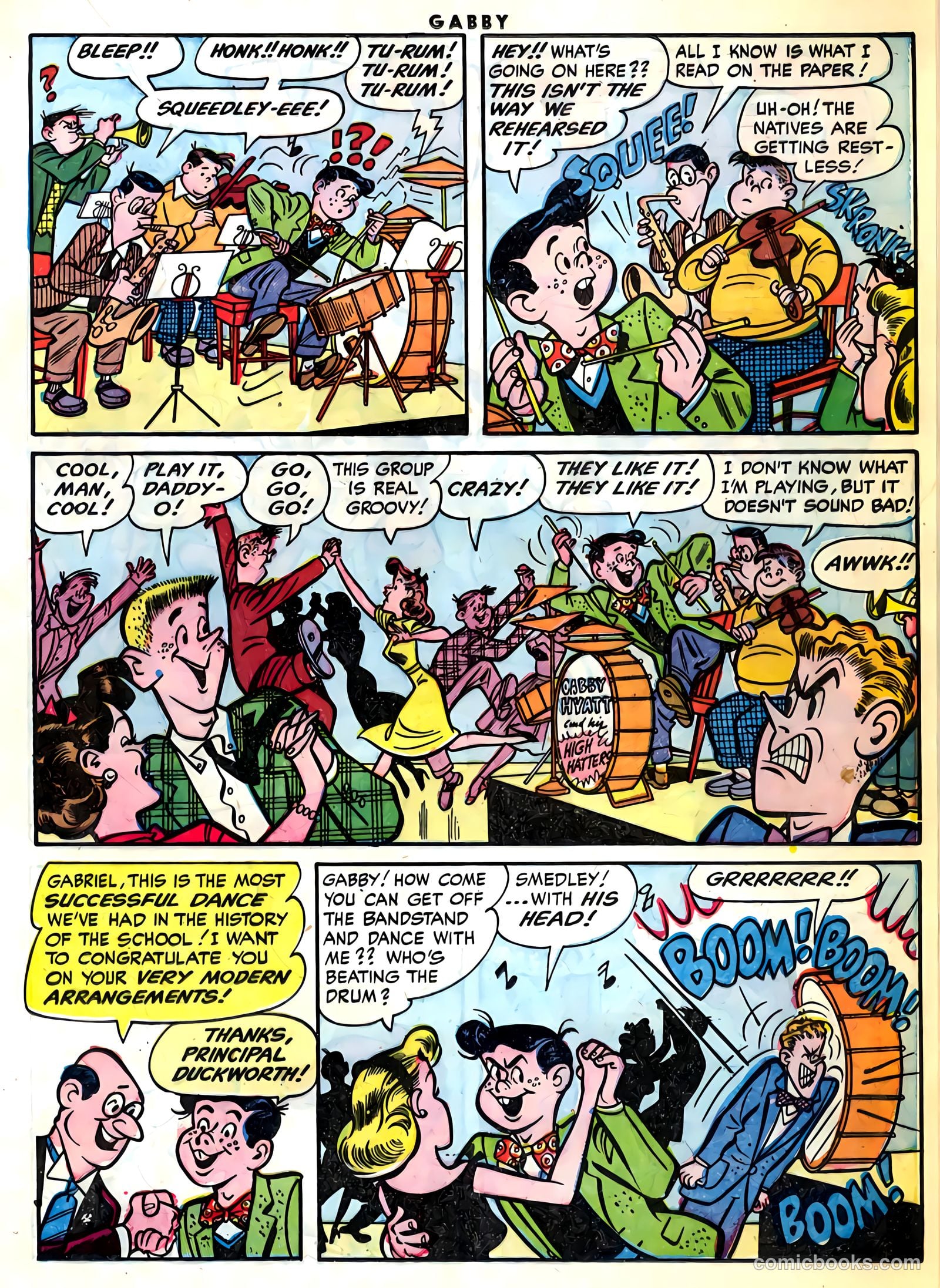 Gabby #9 (1954) — page 17 of 36