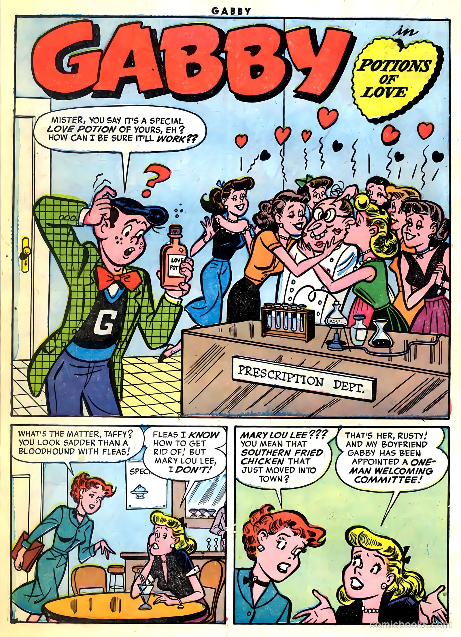 Gabby #9 (1954) — page 18 of 36