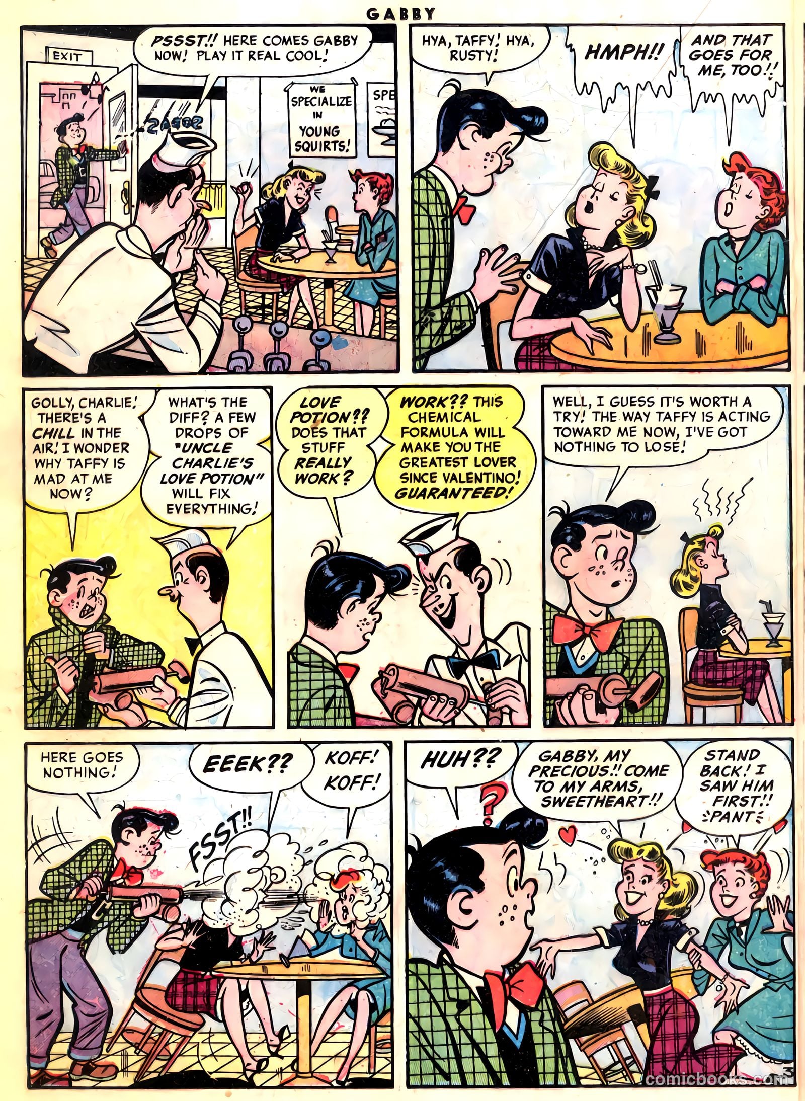 Gabby #9 (1954) — page 20 of 36