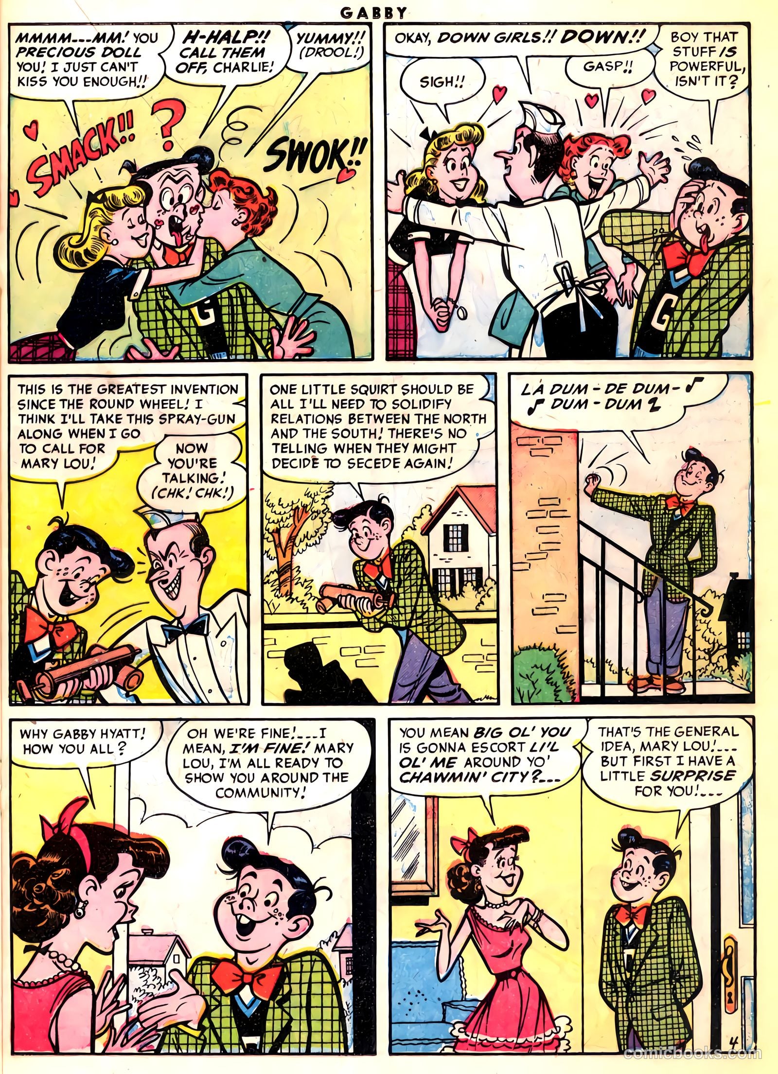 Gabby #9 (1954) — page 21 of 36
