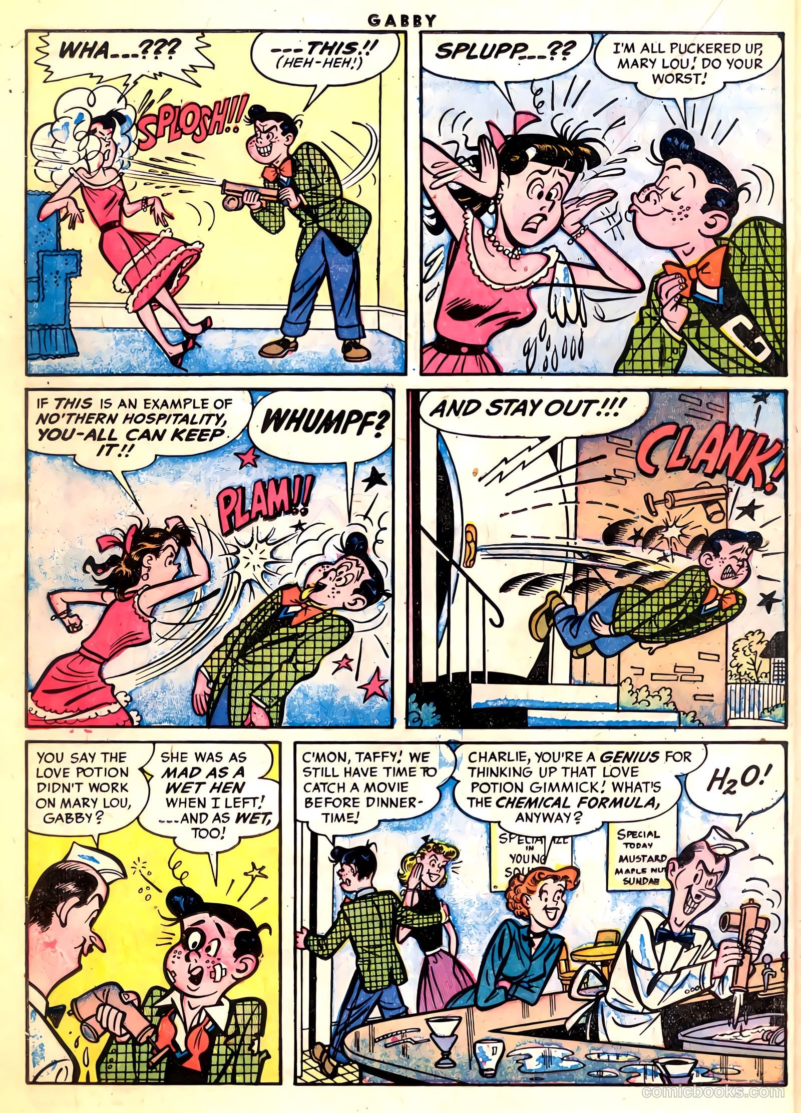 Gabby #9 (1954) — page 22 of 36